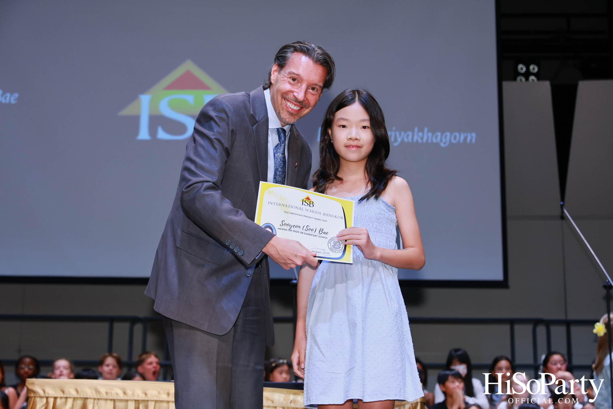 Grade 5 Moving on Ceremony at ISB Cultural Convention Theatre