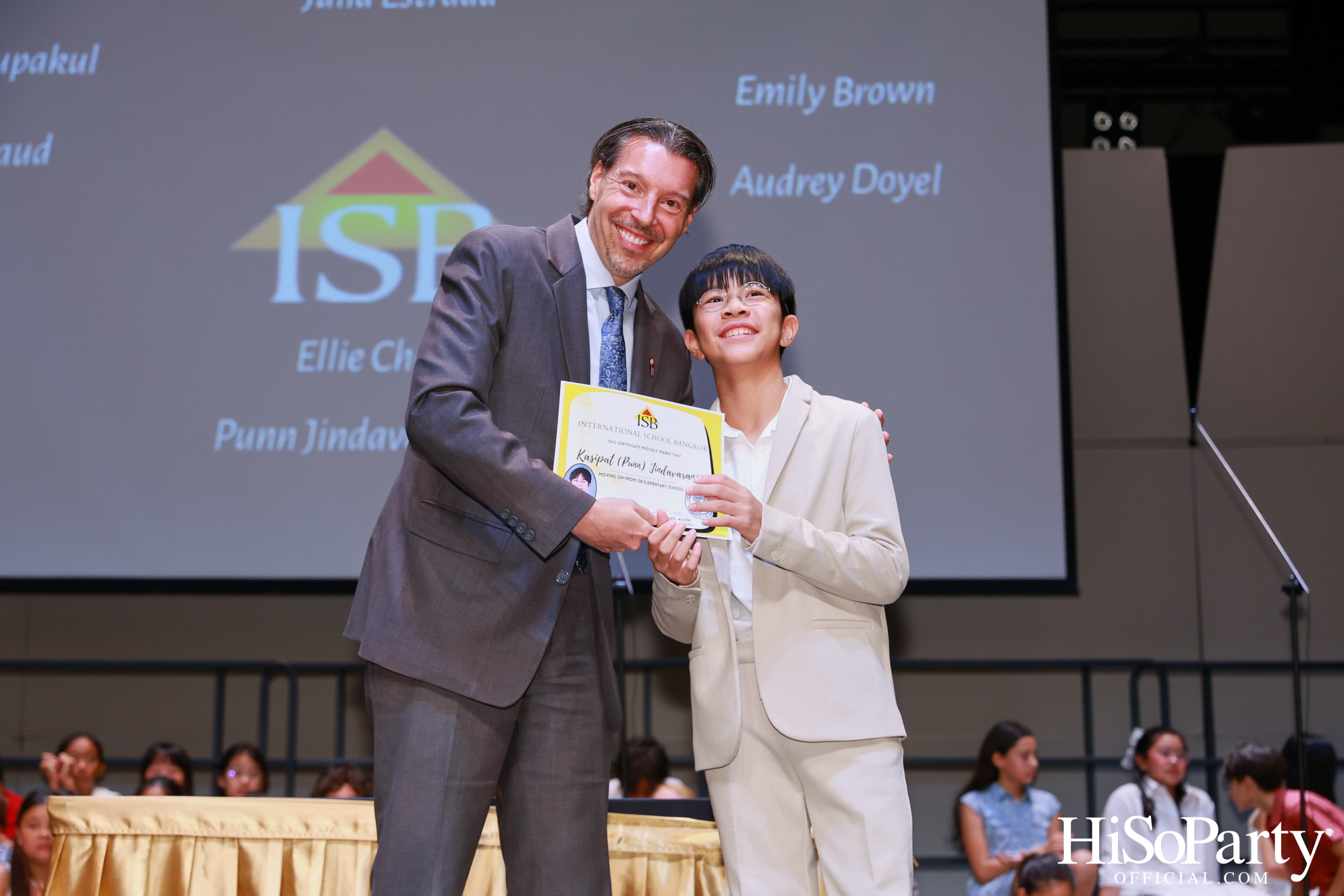 Grade 5 Moving on Ceremony at ISB Cultural Convention Theatre