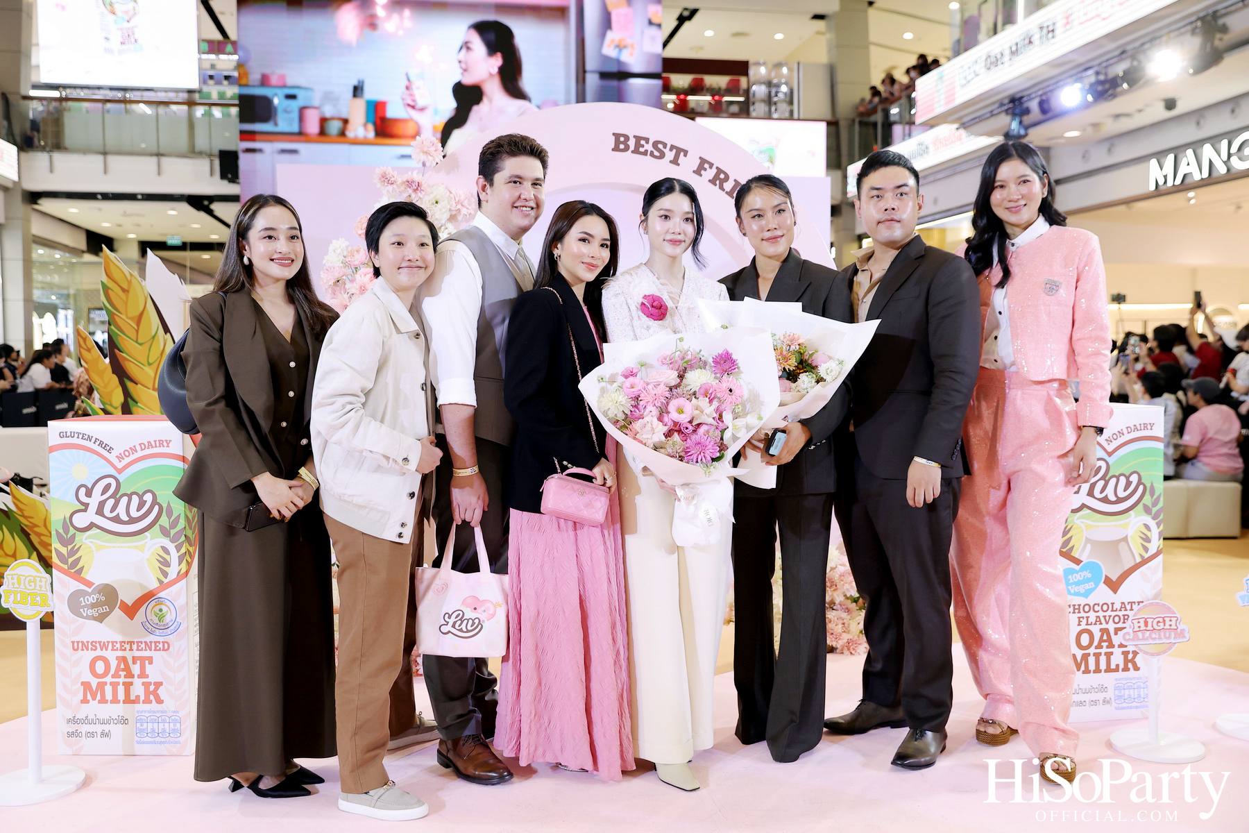 The Official Launch of LUV Oat Milk Thailand and Best Friend of LUV ‘LingLing Kwong’