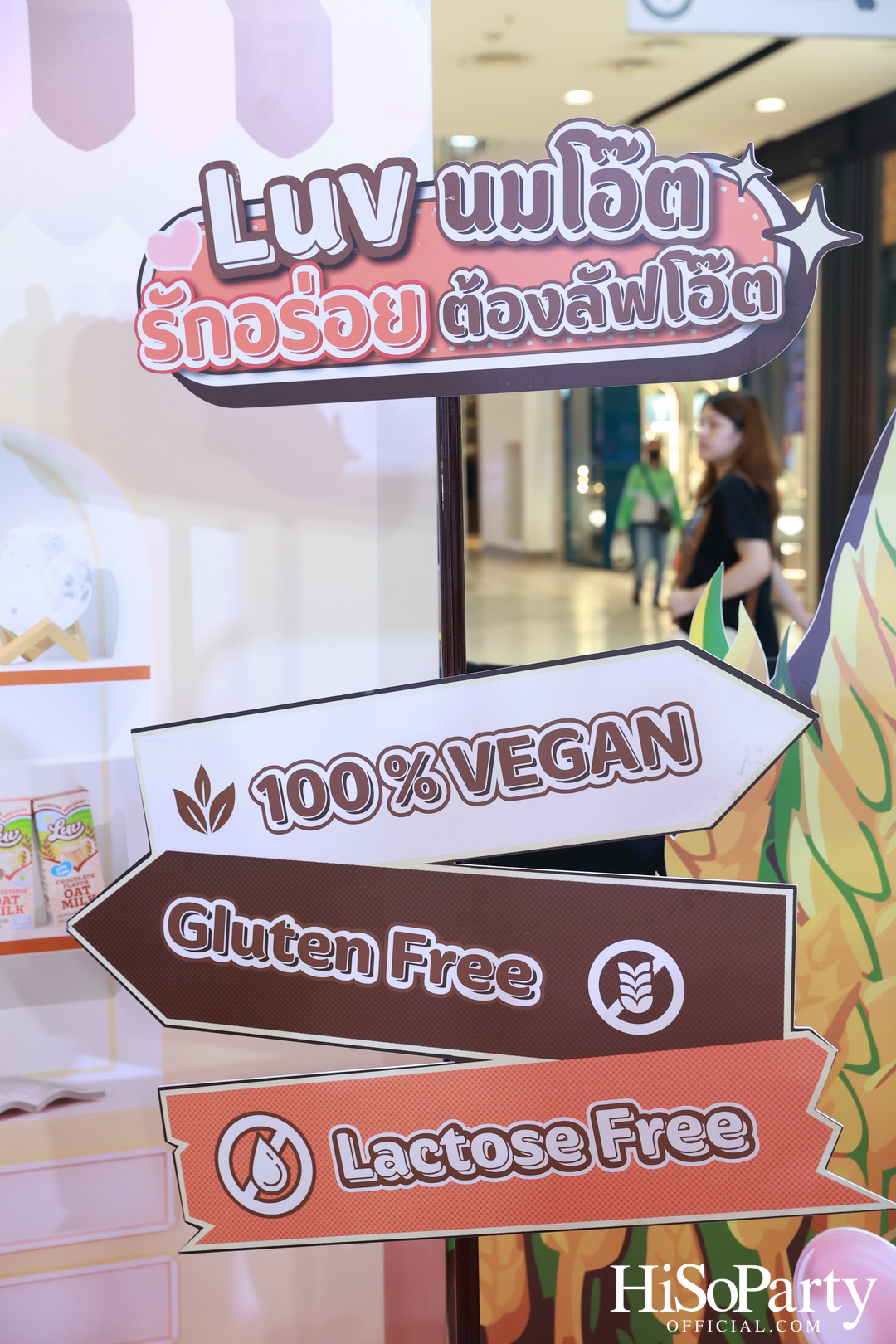 The Official Launch of LUV Oat Milk Thailand and Best Friend of LUV ‘LingLing Kwong’