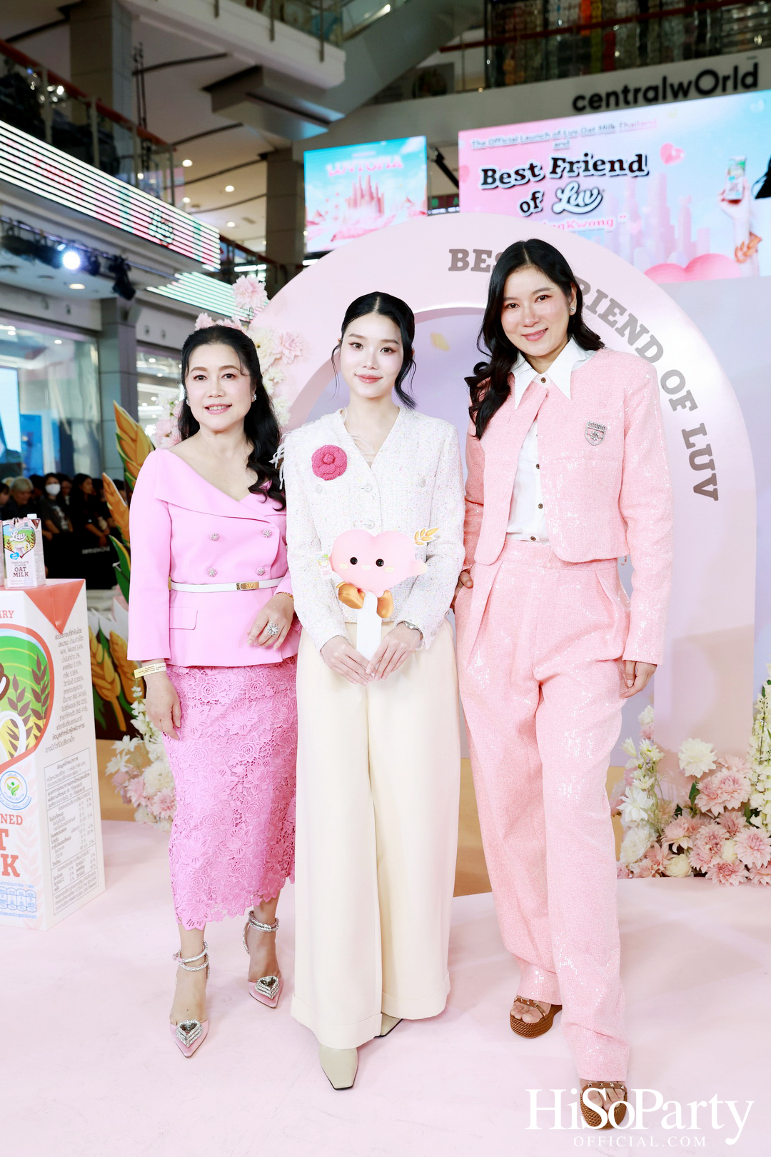 The Official Launch of LUV Oat Milk Thailand and Best Friend of LUV ‘LingLing Kwong’