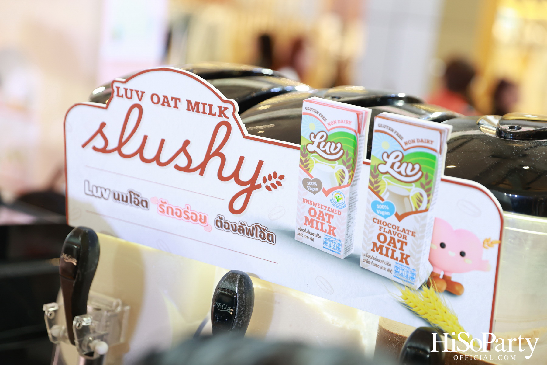 The Official Launch of LUV Oat Milk Thailand and Best Friend of LUV ‘LingLing Kwong’