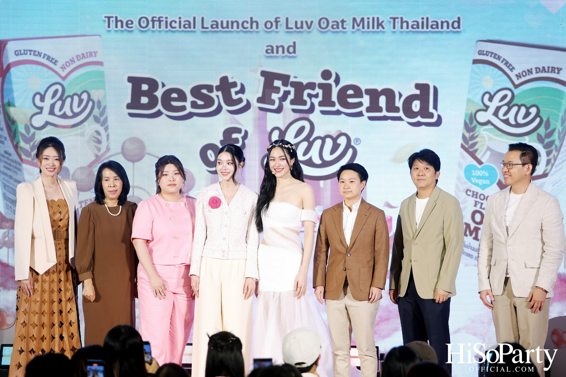 The Official Launch of LUV Oat Milk Thailand and Best Friend of LUV ‘LingLing Kwong’