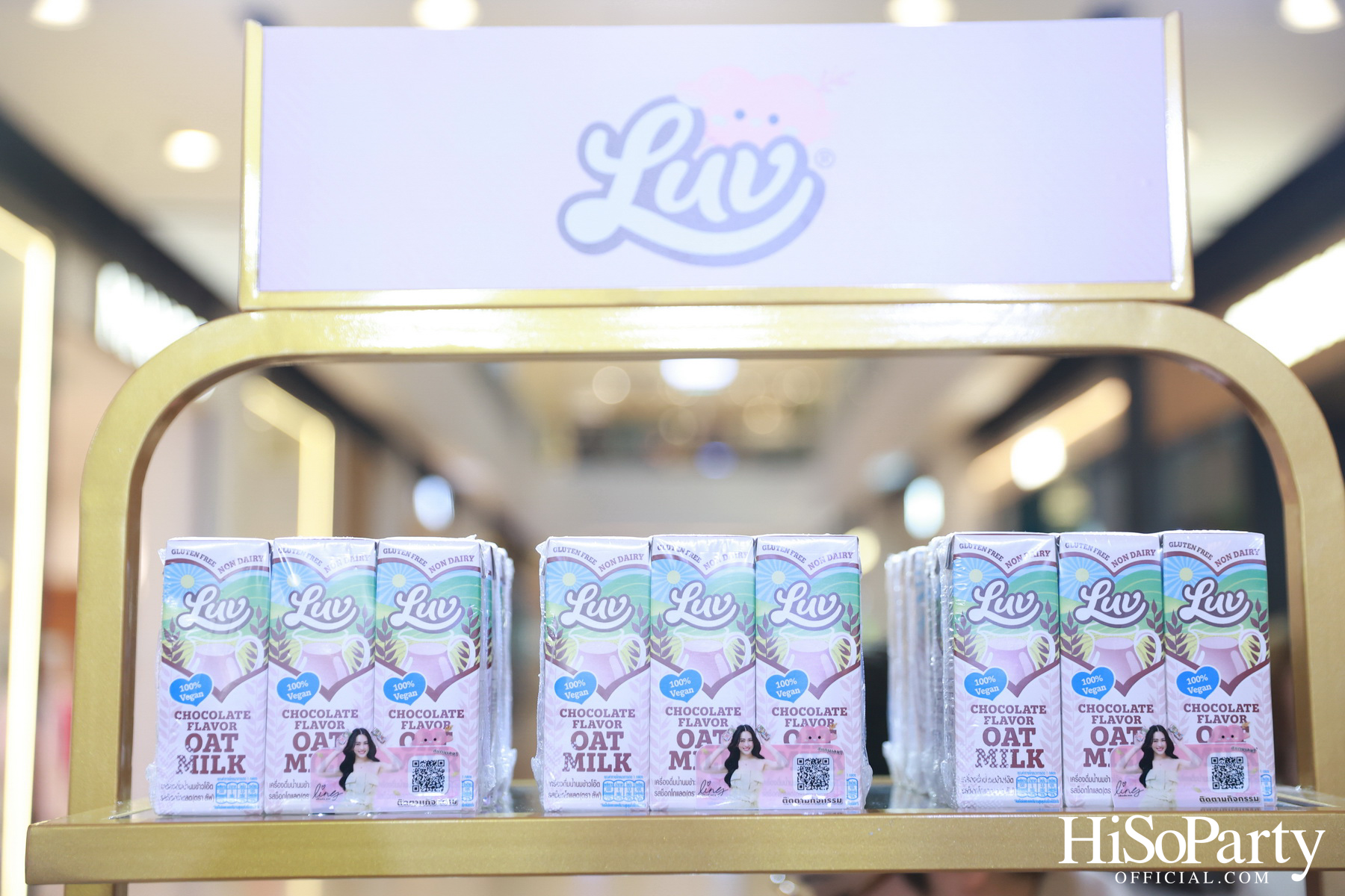 The Official Launch of LUV Oat Milk Thailand and Best Friend of LUV ‘LingLing Kwong’