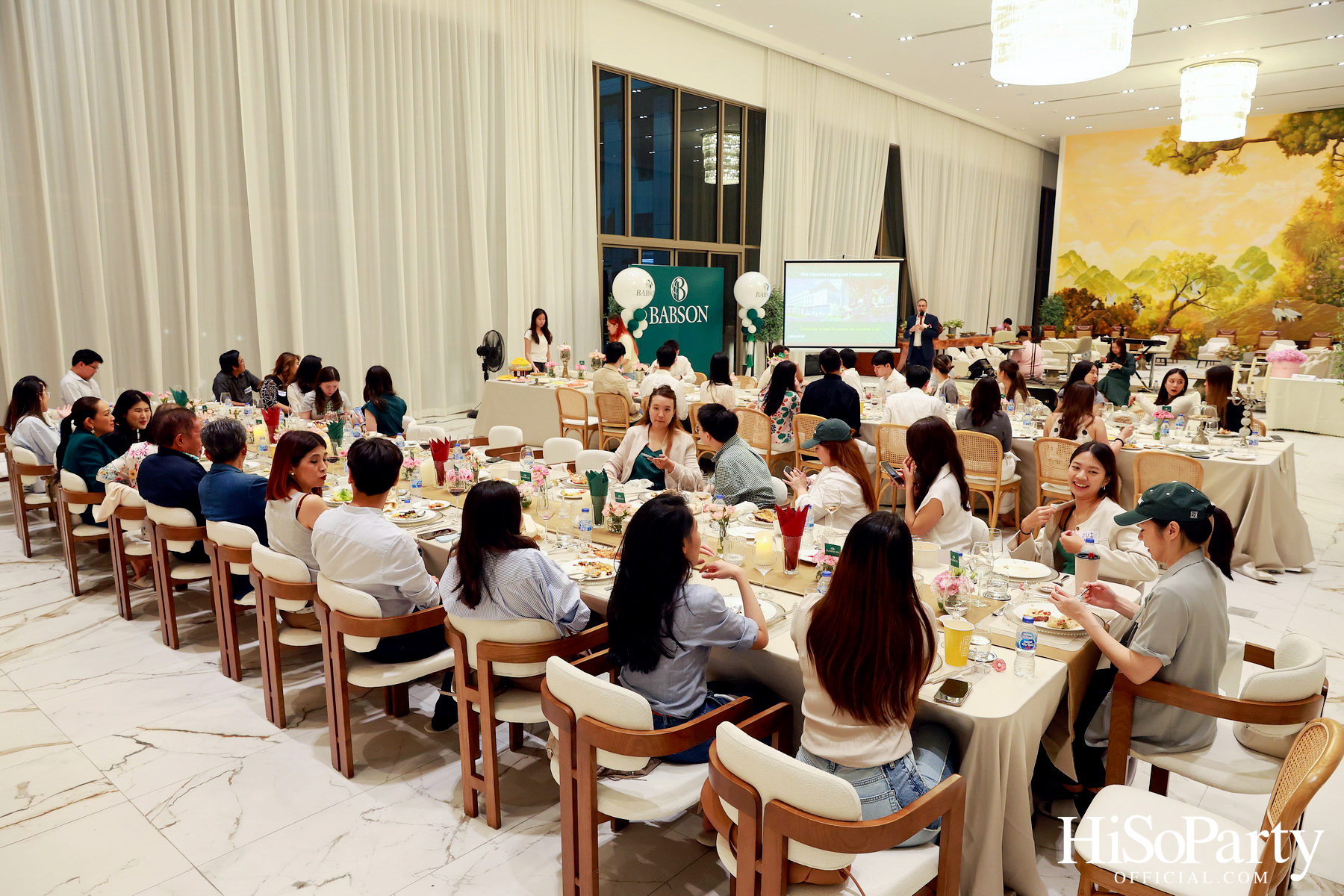 Babson Summer Reception Bangkok รวมพลศิษย์เก่า ผู้ปกครอง และนักศึกษา ต้อนรับน้องใหม่สู่ครอบครัว Babson