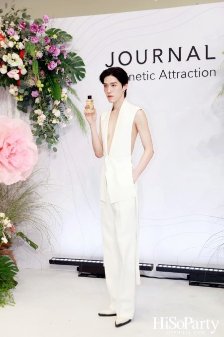 ‘JOURNAL’ เปิดตัว ‘พีพี–กฤษฏ์’ ในฐานะพรีเซ็นเตอร์คนใหม่ของ JOURNAL Body Oil ถ่ายทอดเสน่ห์ความหอมจากภายในสู่ภายนอก
