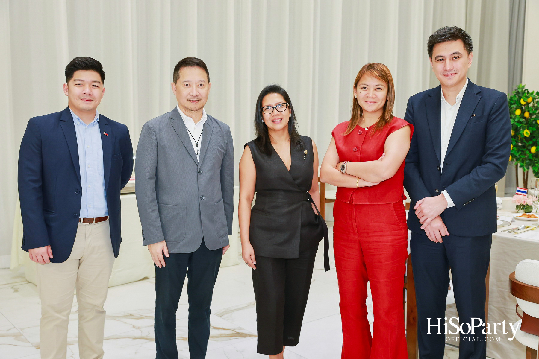 ครอบครัวลีโอณีโอ-มหากิจศิริ จัดงานเลี้ยงรับรองเอกอัครราชทูตฟิลิปปินส์ ท่ามกลางบรรยากาศอบอุ่น