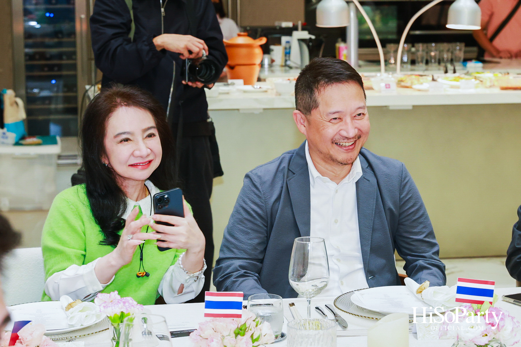 ครอบครัวลีโอณีโอ-มหากิจศิริ จัดงานเลี้ยงรับรองเอกอัครราชทูตฟิลิปปินส์ ท่ามกลางบรรยากาศอบอุ่น