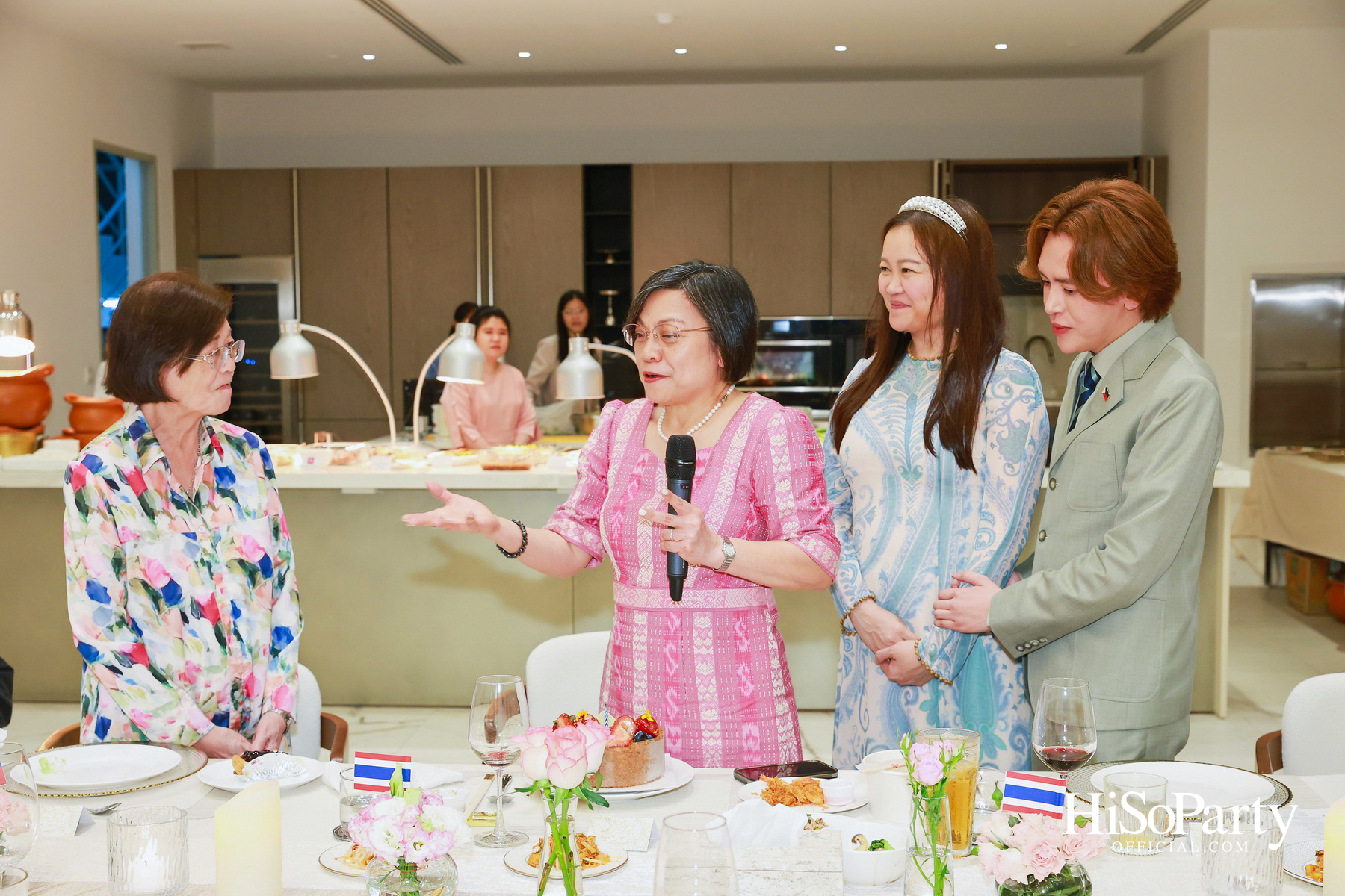 ครอบครัวลีโอณีโอ-มหากิจศิริ จัดงานเลี้ยงรับรองเอกอัครราชทูตฟิลิปปินส์ ท่ามกลางบรรยากาศอบอุ่น