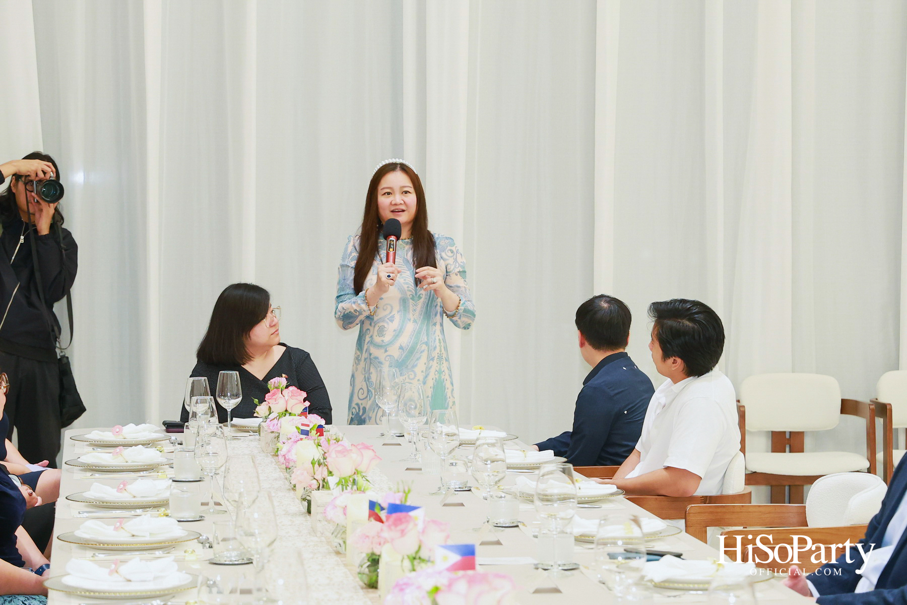 ครอบครัวลีโอณีโอ-มหากิจศิริ จัดงานเลี้ยงรับรองเอกอัครราชทูตฟิลิปปินส์ ท่ามกลางบรรยากาศอบอุ่น