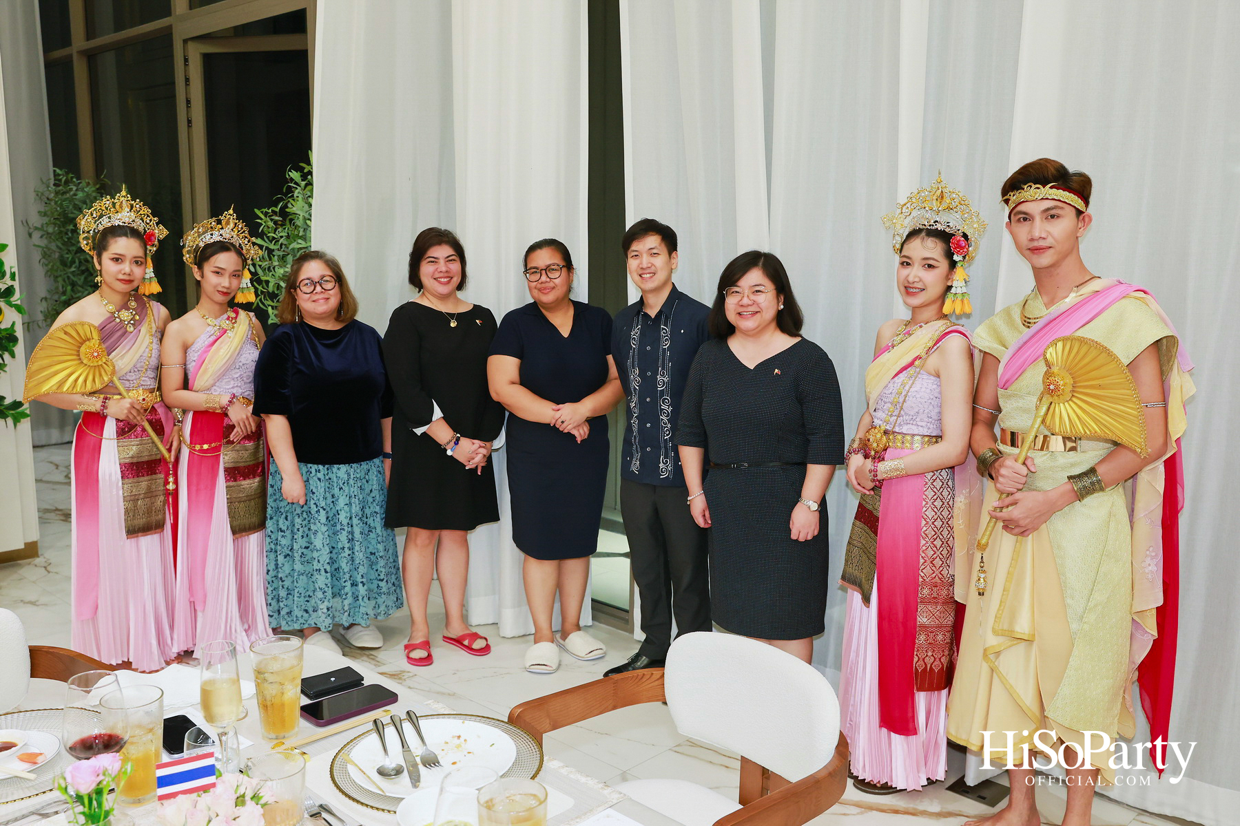 ครอบครัวลีโอณีโอ-มหากิจศิริ จัดงานเลี้ยงรับรองเอกอัครราชทูตฟิลิปปินส์ ท่ามกลางบรรยากาศอบอุ่น