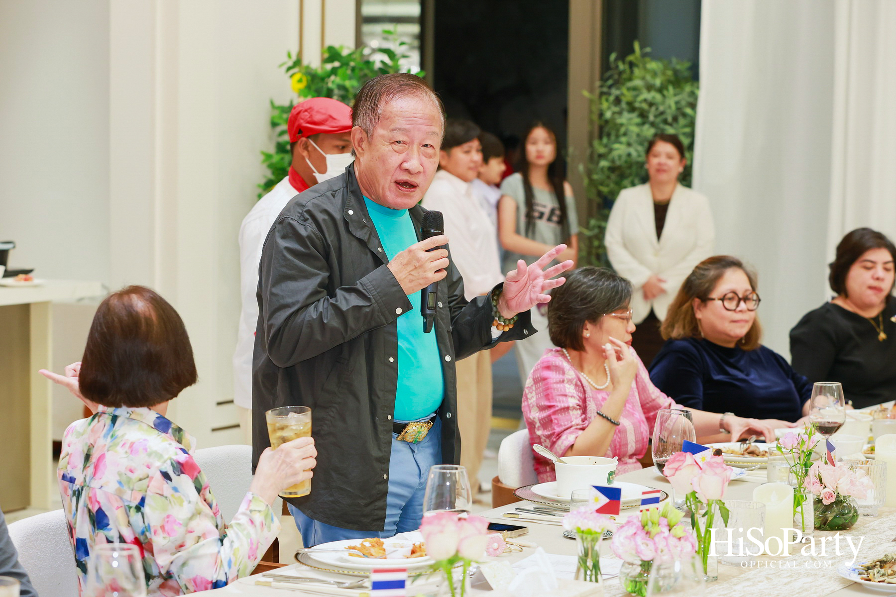 ครอบครัวลีโอณีโอ-มหากิจศิริ จัดงานเลี้ยงรับรองเอกอัครราชทูตฟิลิปปินส์ ท่ามกลางบรรยากาศอบอุ่น