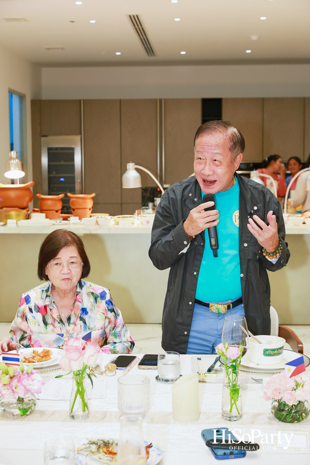 ครอบครัวลีโอณีโอ-มหากิจศิริ จัดงานเลี้ยงรับรองเอกอัครราชทูตฟิลิปปินส์ ท่ามกลางบรรยากาศอบอุ่น