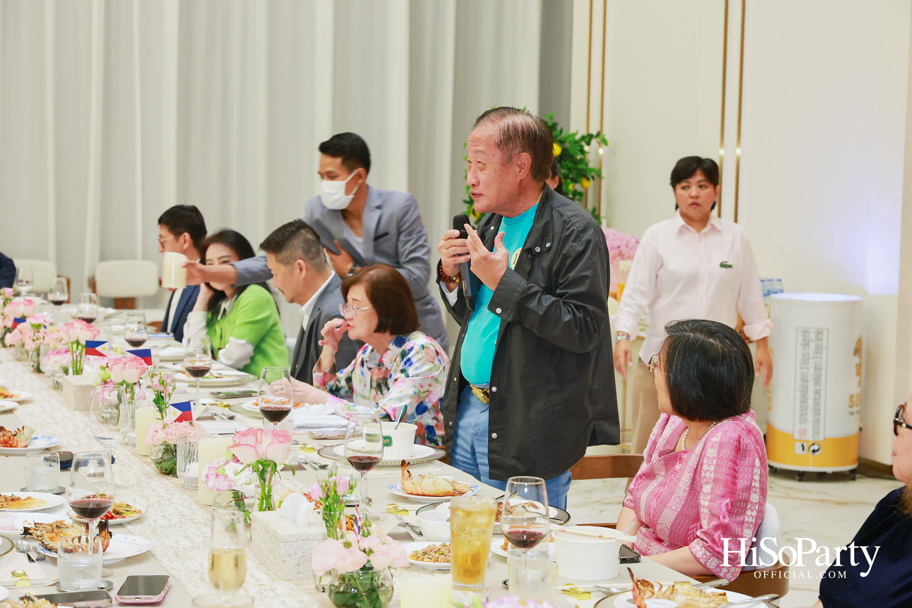 ครอบครัวลีโอณีโอ-มหากิจศิริ จัดงานเลี้ยงรับรองเอกอัครราชทูตฟิลิปปินส์ ท่ามกลางบรรยากาศอบอุ่น