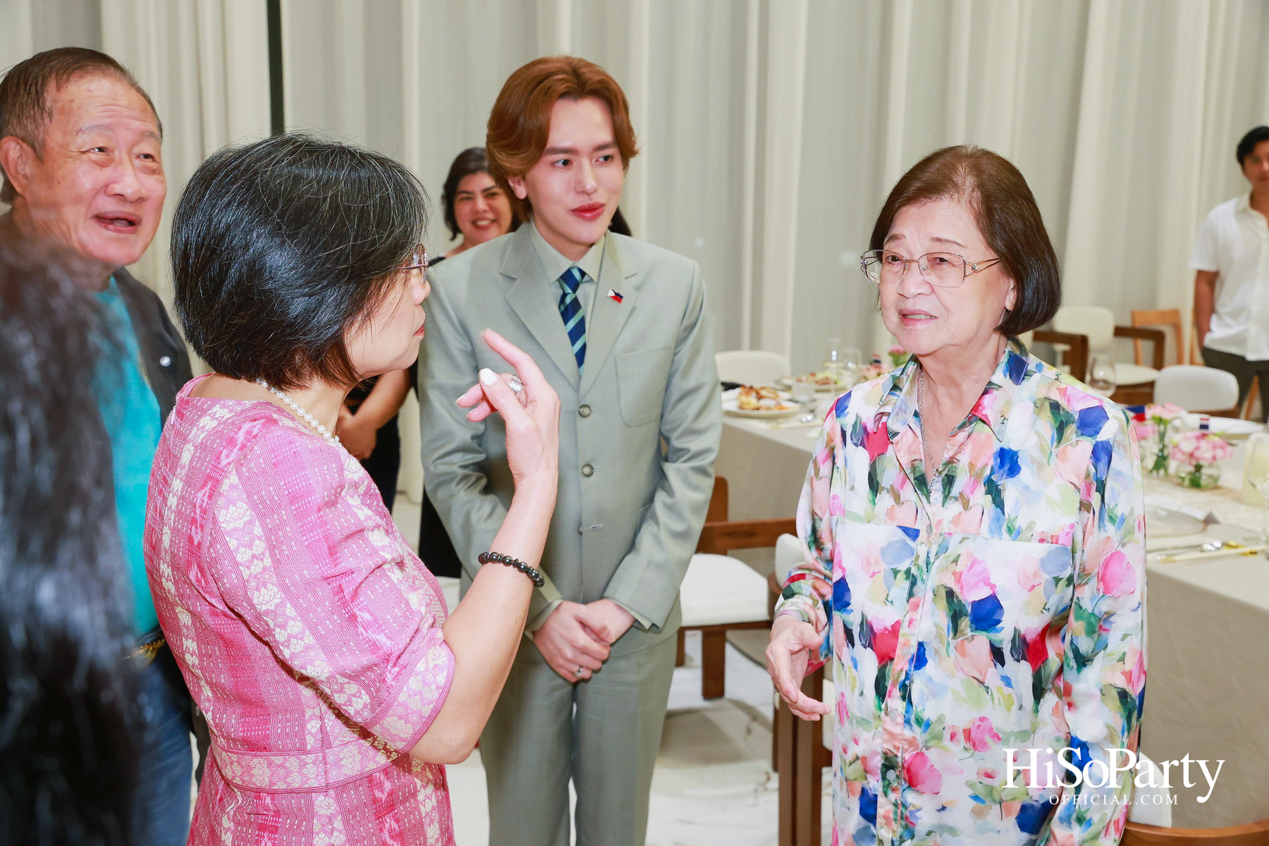ครอบครัวลีโอณีโอ-มหากิจศิริ จัดงานเลี้ยงรับรองเอกอัครราชทูตฟิลิปปินส์ ท่ามกลางบรรยากาศอบอุ่น
