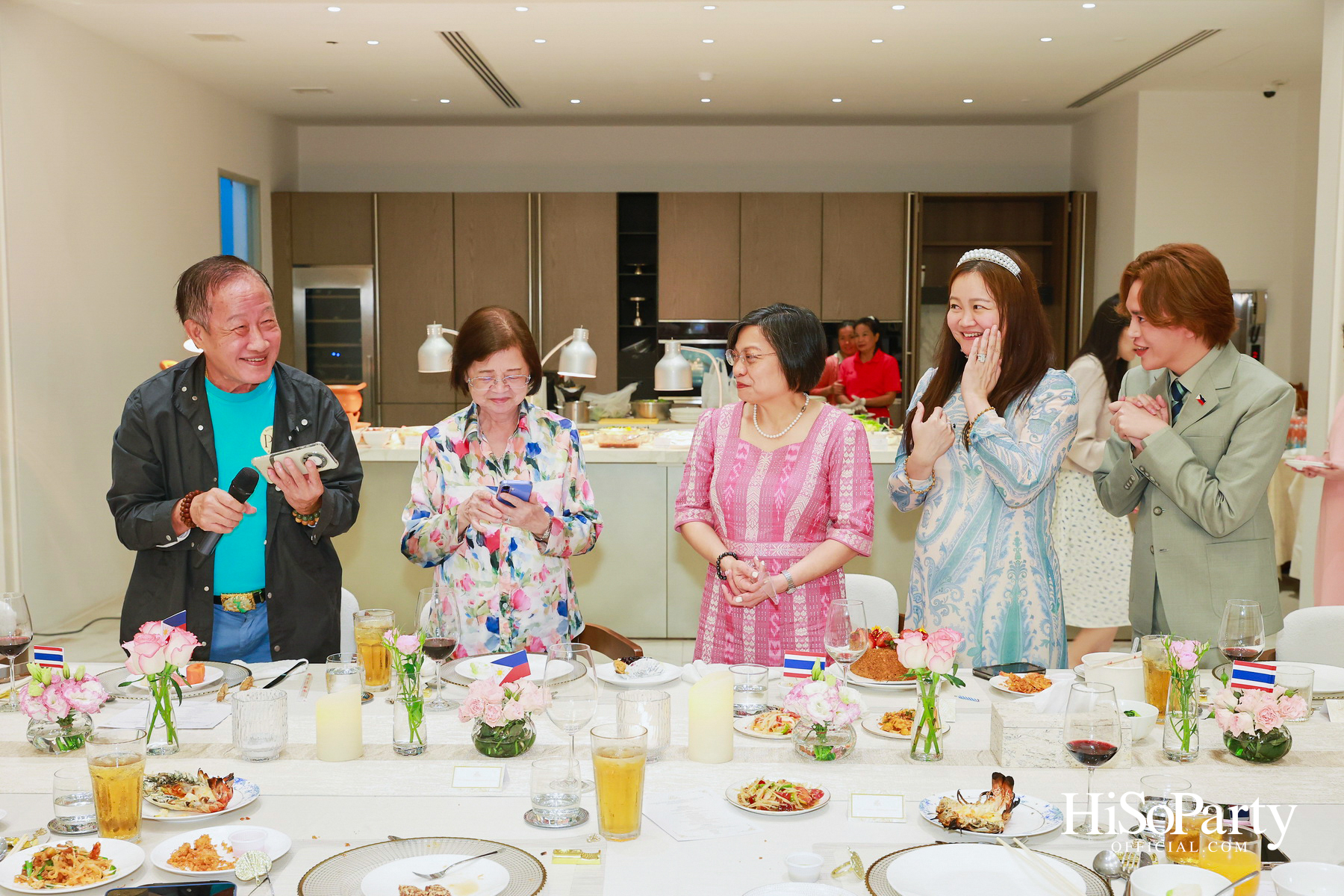 ครอบครัวลีโอณีโอ-มหากิจศิริ จัดงานเลี้ยงรับรองเอกอัครราชทูตฟิลิปปินส์ ท่ามกลางบรรยากาศอบอุ่น