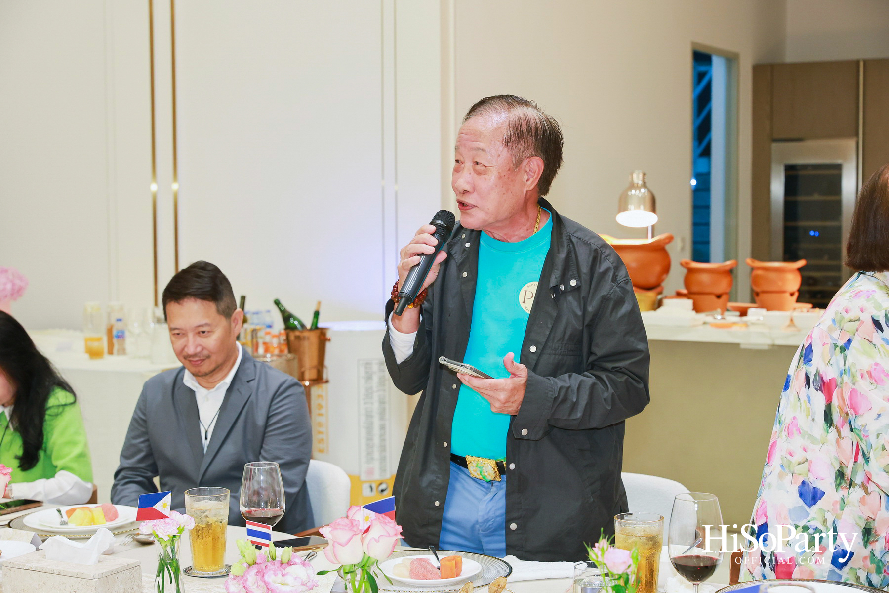 ครอบครัวลีโอณีโอ-มหากิจศิริ จัดงานเลี้ยงรับรองเอกอัครราชทูตฟิลิปปินส์ ท่ามกลางบรรยากาศอบอุ่น