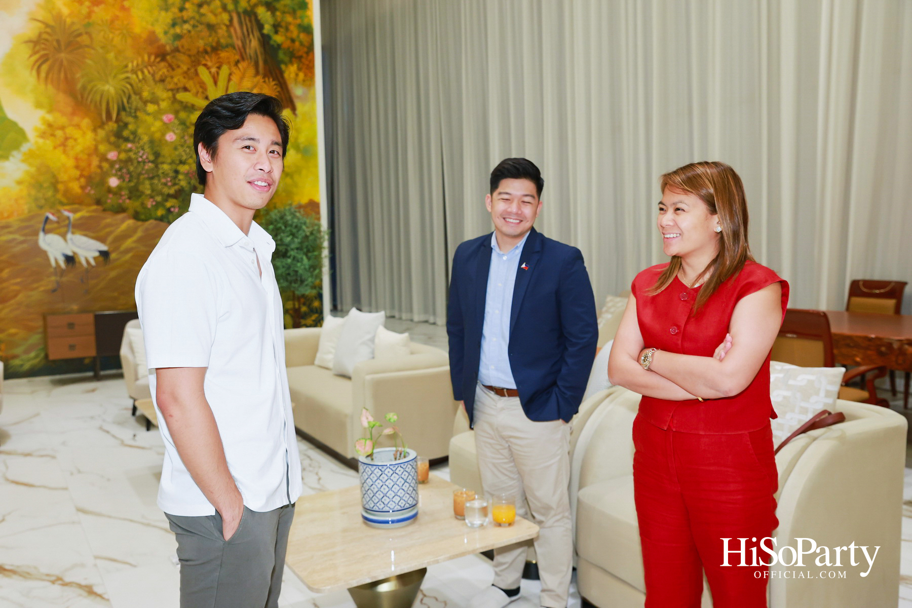 ครอบครัวลีโอณีโอ-มหากิจศิริ จัดงานเลี้ยงรับรองเอกอัครราชทูตฟิลิปปินส์ ท่ามกลางบรรยากาศอบอุ่น