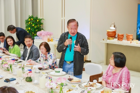 ครอบครัวลีโอณีโอ-มหากิจศิริ จัดงานเลี้ยงรับรองเอกอัครราชทูตฟิลิปปินส์ ท่ามกลางบรรยากาศอบอุ่น