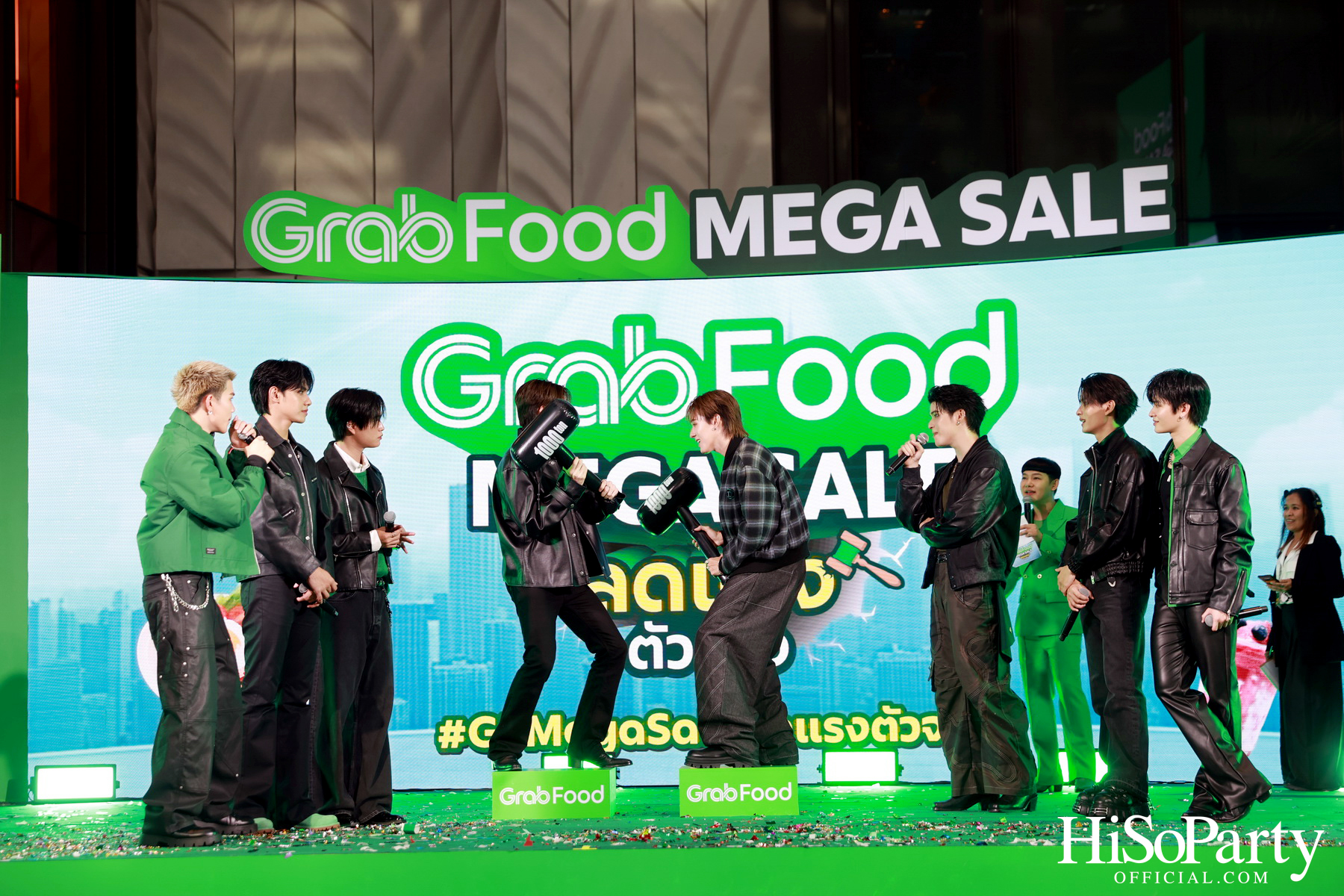GrabFood เปิดตัวแคมเปญใหญ่แห่งปี ‘Mega Sale ลดแรง ตัวจริง’ พร้อม 4 พรีเซ็นเตอร์หนุ่มสุดฮอต Friends of Grab