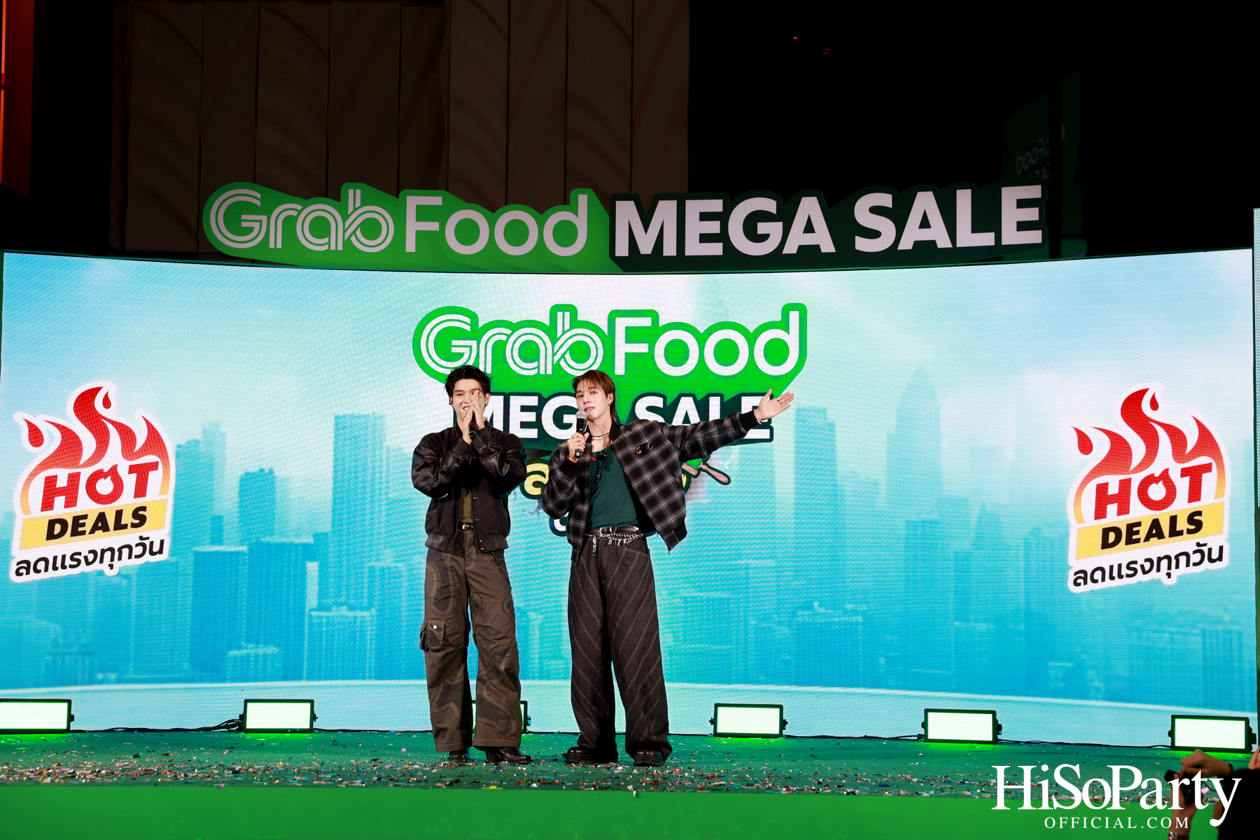 GrabFood เปิดตัวแคมเปญใหญ่แห่งปี ‘Mega Sale ลดแรง ตัวจริง’ พร้อม 4 พรีเซ็นเตอร์หนุ่มสุดฮอต Friends of Grab