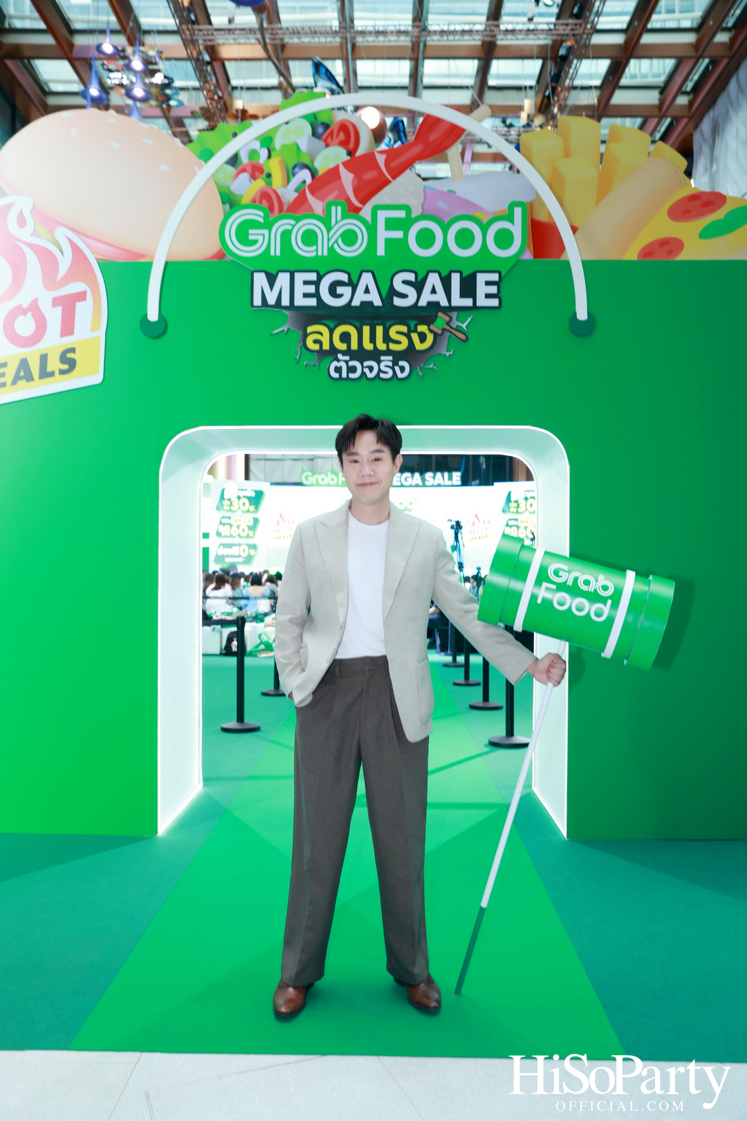 GrabFood เปิดตัวแคมเปญใหญ่แห่งปี ‘Mega Sale ลดแรง ตัวจริง’ พร้อม 4 พรีเซ็นเตอร์หนุ่มสุดฮอต Friends of Grab