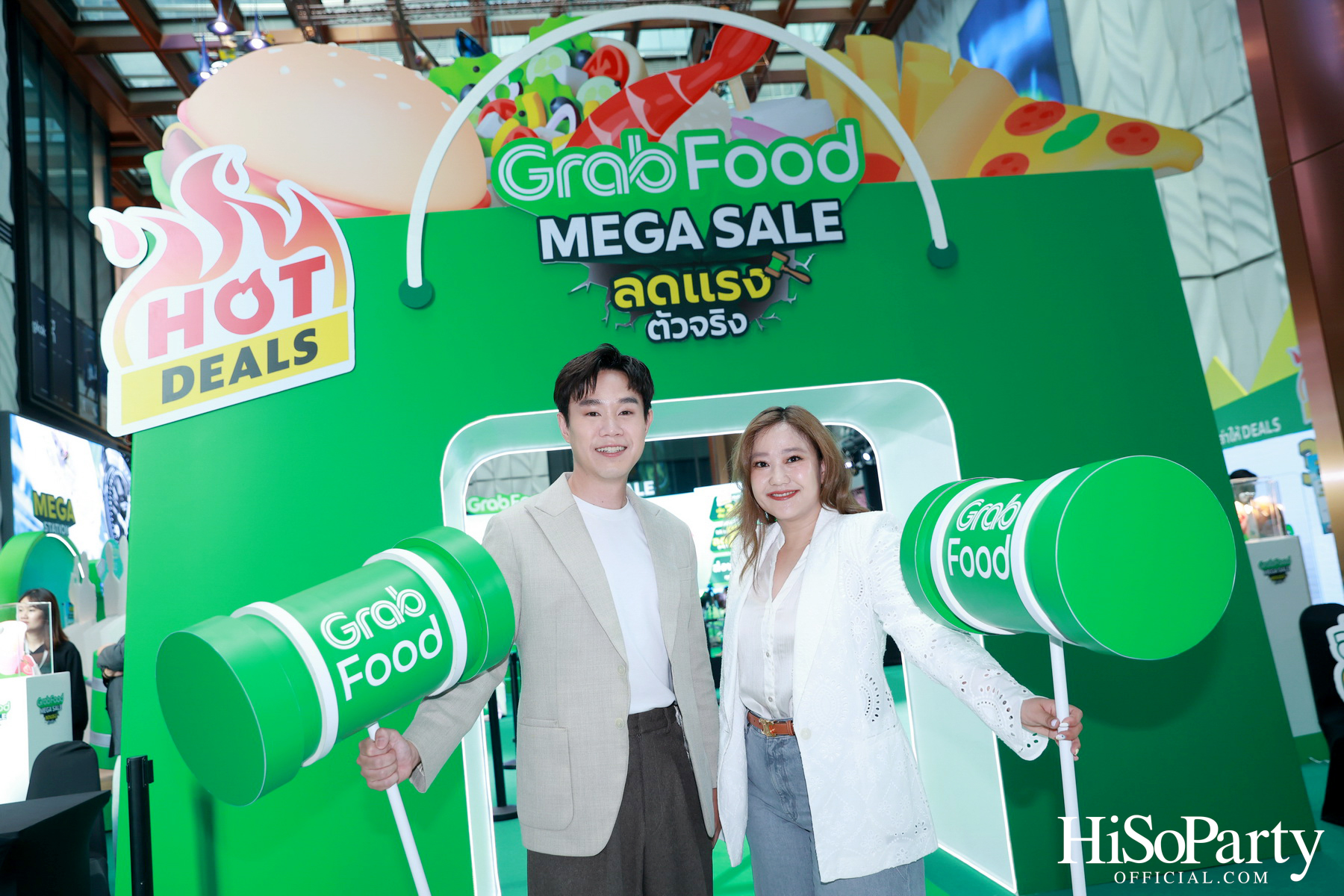 GrabFood เปิดตัวแคมเปญใหญ่แห่งปี ‘Mega Sale ลดแรง ตัวจริง’ พร้อม 4 พรีเซ็นเตอร์หนุ่มสุดฮอต Friends of Grab
