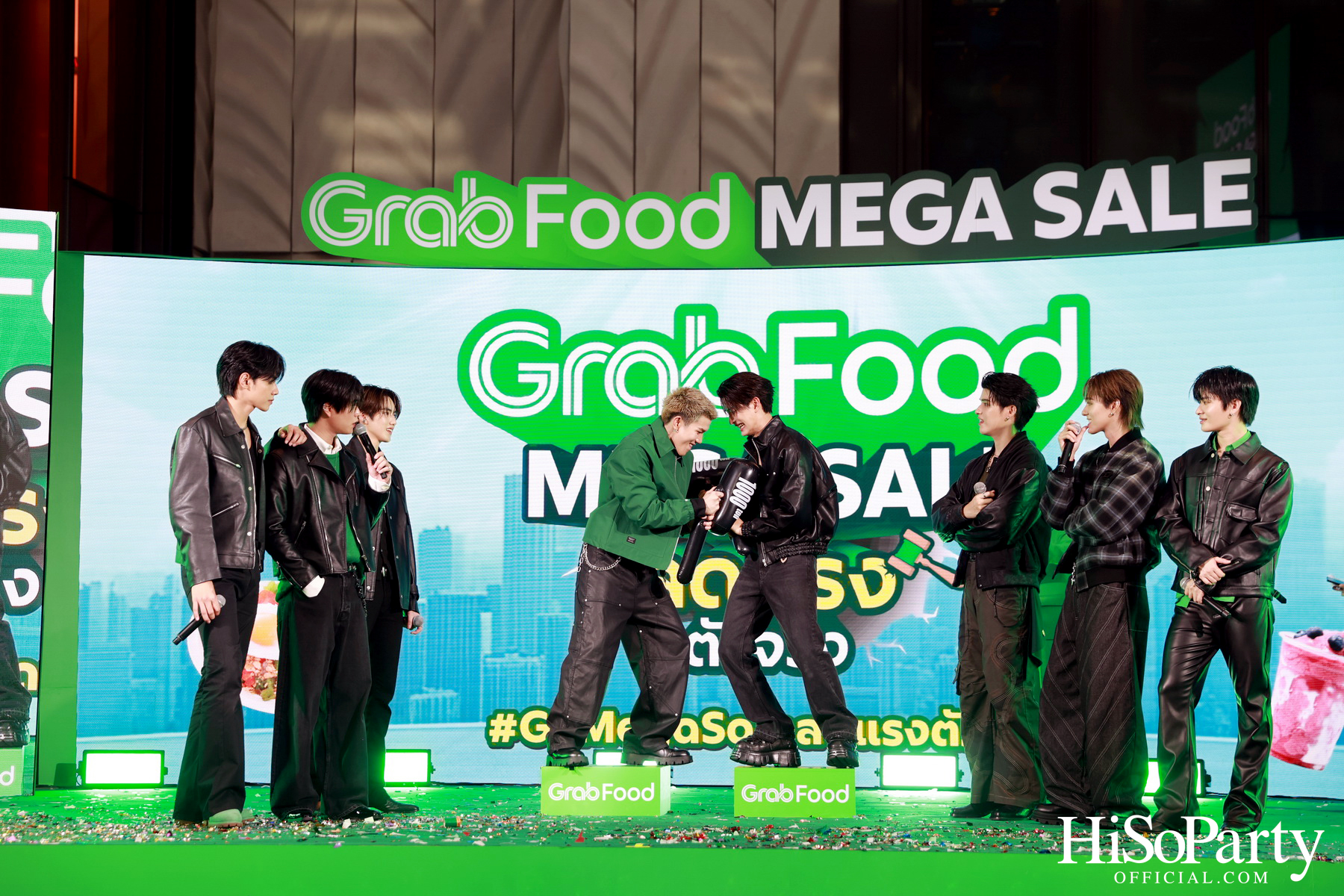 GrabFood เปิดตัวแคมเปญใหญ่แห่งปี ‘Mega Sale ลดแรง ตัวจริง’ พร้อม 4 พรีเซ็นเตอร์หนุ่มสุดฮอต Friends of Grab