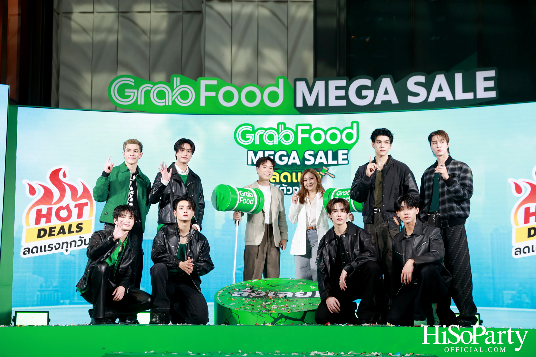 GrabFood เปิดตัวแคมเปญใหญ่แห่งปี ‘Mega Sale ลดแรง ตัวจริง’ พร้อม 4 พรีเซ็นเตอร์หนุ่มสุดฮอต Friends of Grab