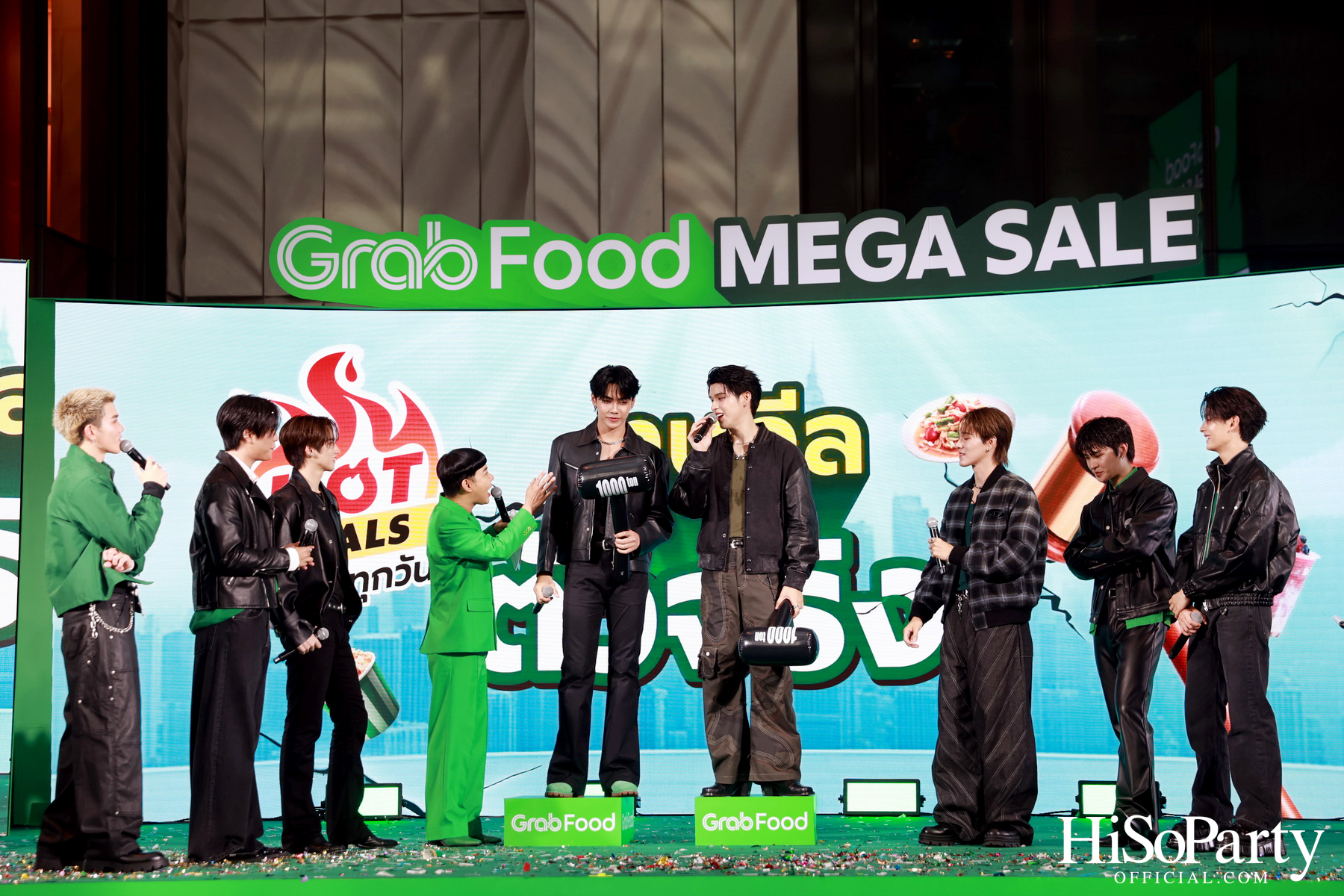 GrabFood เปิดตัวแคมเปญใหญ่แห่งปี ‘Mega Sale ลดแรง ตัวจริง’ พร้อม 4 พรีเซ็นเตอร์หนุ่มสุดฮอต Friends of Grab
