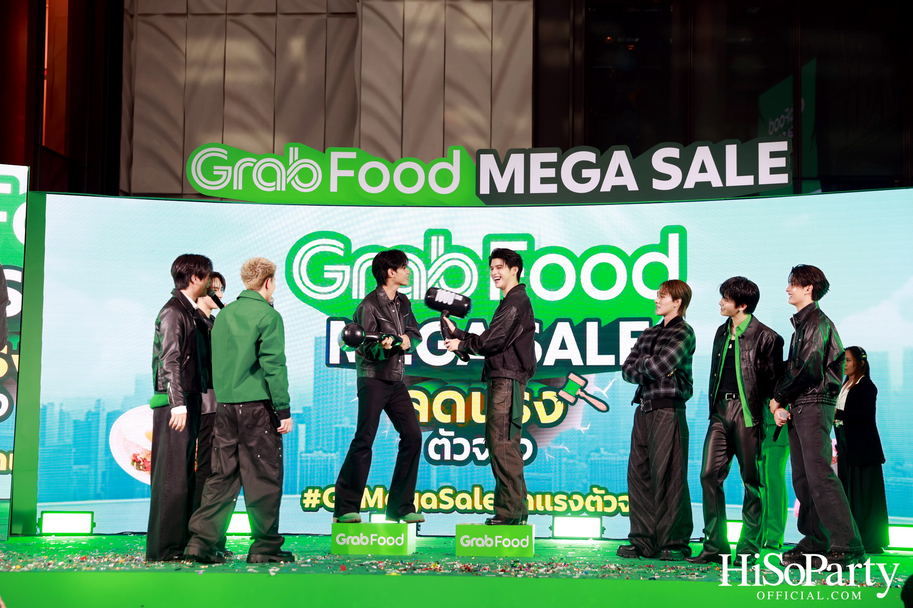 GrabFood เปิดตัวแคมเปญใหญ่แห่งปี ‘Mega Sale ลดแรง ตัวจริง’ พร้อม 4 พรีเซ็นเตอร์หนุ่มสุดฮอต Friends of Grab