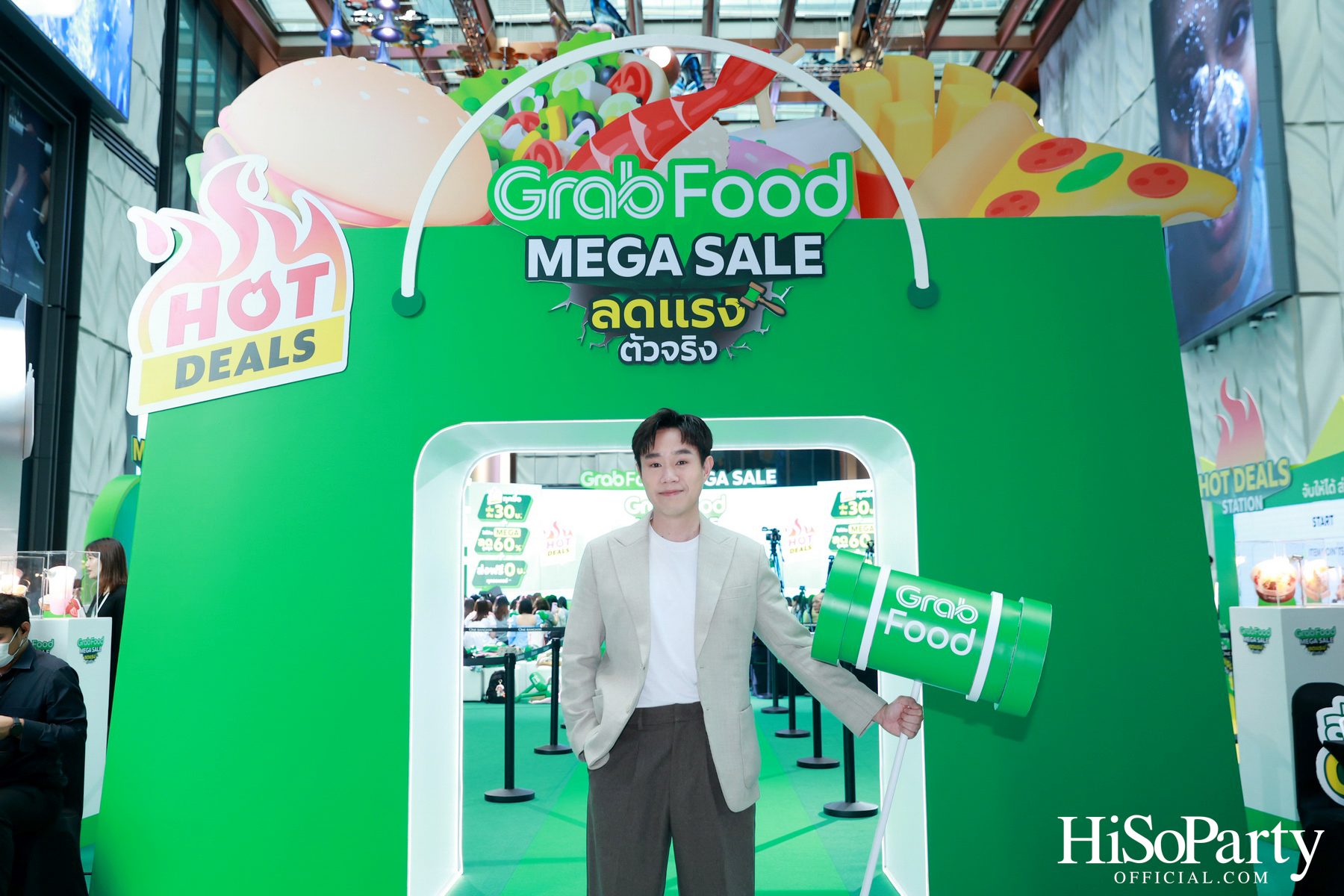 GrabFood เปิดตัวแคมเปญใหญ่แห่งปี ‘Mega Sale ลดแรง ตัวจริง’ พร้อม 4 พรีเซ็นเตอร์หนุ่มสุดฮอต Friends of Grab