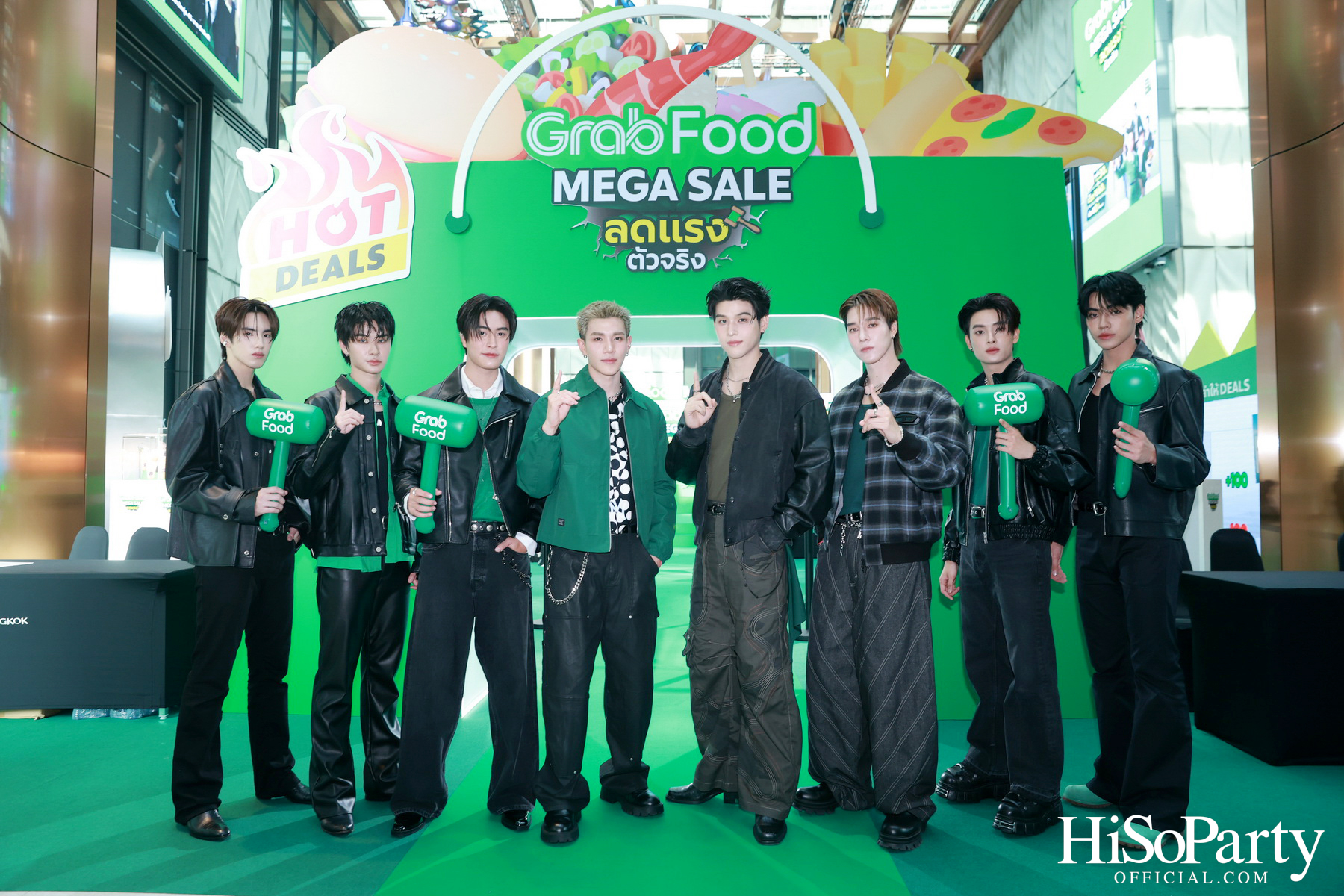 GrabFood เปิดตัวแคมเปญใหญ่แห่งปี ‘Mega Sale ลดแรง ตัวจริง’ พร้อม 4 พรีเซ็นเตอร์หนุ่มสุดฮอต Friends of Grab