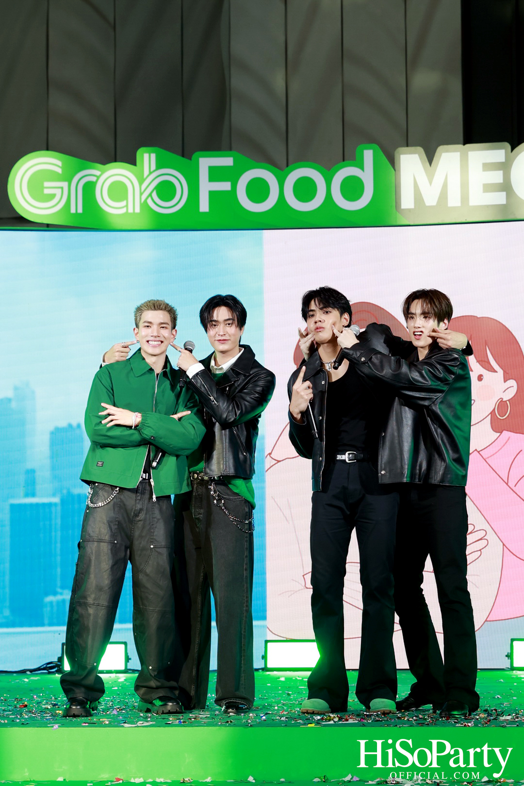 GrabFood เปิดตัวแคมเปญใหญ่แห่งปี ‘Mega Sale ลดแรง ตัวจริง’ พร้อม 4 พรีเซ็นเตอร์หนุ่มสุดฮอต Friends of Grab