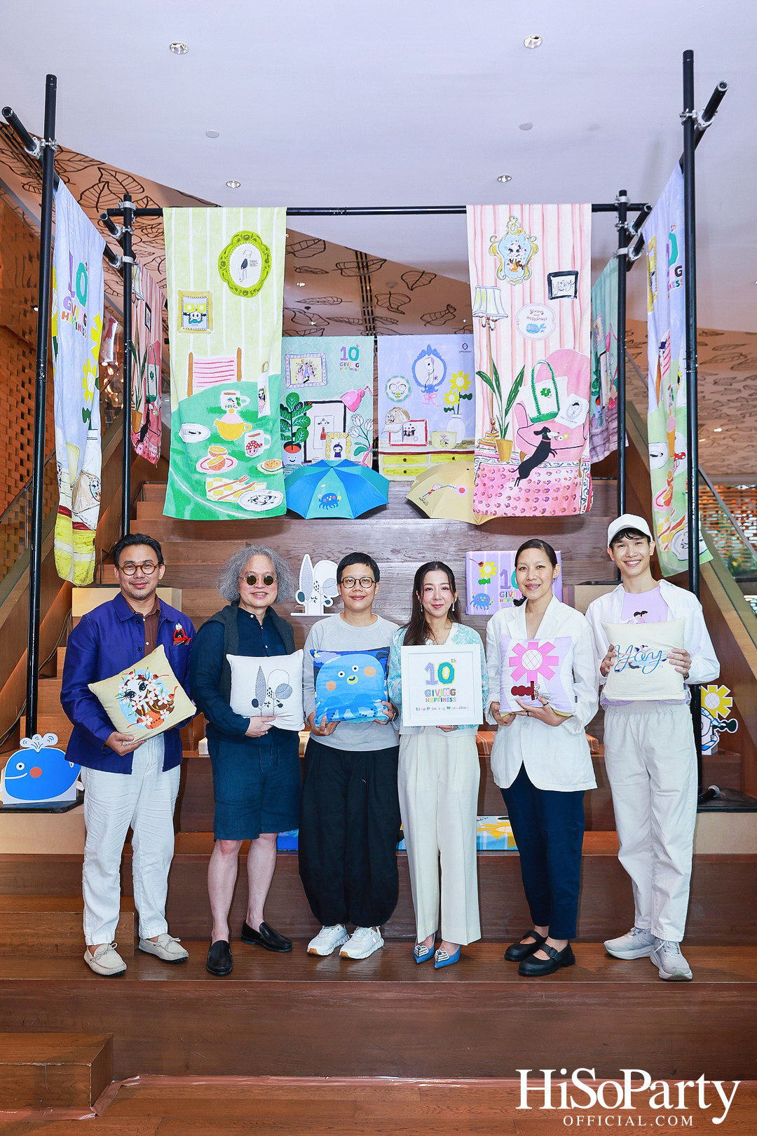 ‘Giving and Happiness’ ปีที่ 10 โดยมูลนิธิรามาธิบดีฯ และ 5 ศิลปิน ร่วมส่งต่อ ‘ความสุขไม่มีที่สิ้นสุด’ ผ่านคอลเลกชันของที่ระลึกสุดสร้างสรรค์