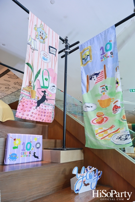 ‘Giving and Happiness’ ปีที่ 10 โดยมูลนิธิรามาธิบดีฯ และ 5 ศิลปิน ร่วมส่งต่อ ‘ความสุขไม่มีที่สิ้นสุด’ ผ่านคอลเลกชันของที่ระลึกสุดสร้างสรรค์