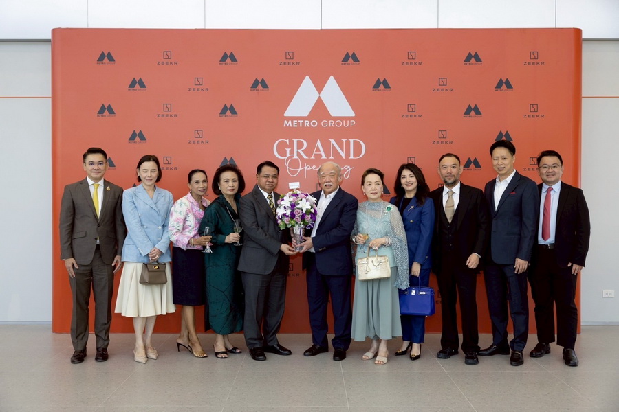 เมโทร กรุ๊ป เปิดตัวโชว์รูม ZEEKR อย่างเป็นทางการ ก้าวใหม่แห่งยานยนต์พลังงานสะอาดในประเทศไทย