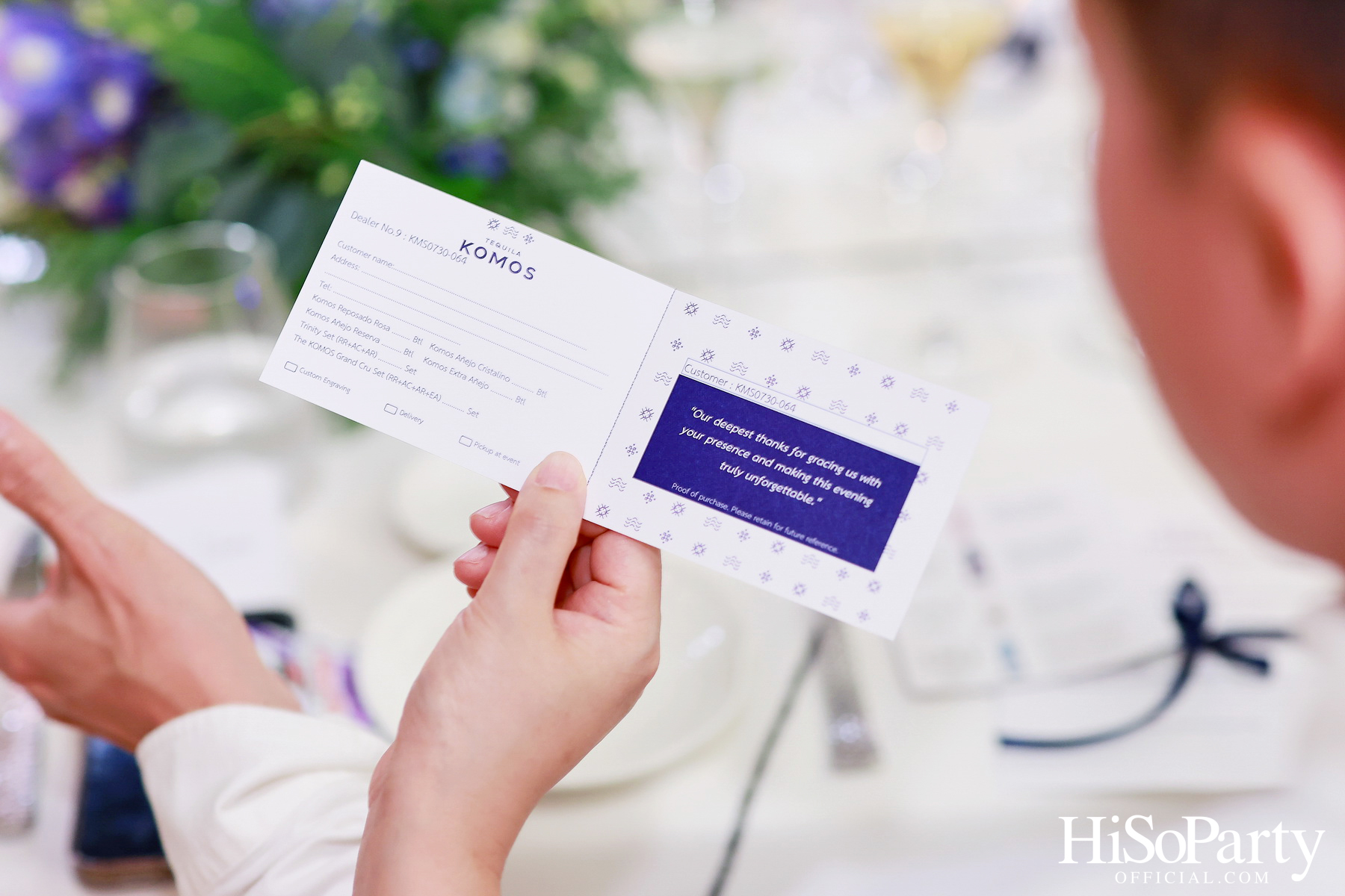 Tequila KOMOS เปิดตัวอย่างเป็นทางการในประเทศไทย พร้อมต้อนรับผู้ร่วมก่อตั้งแบรนด์ Richard Betts