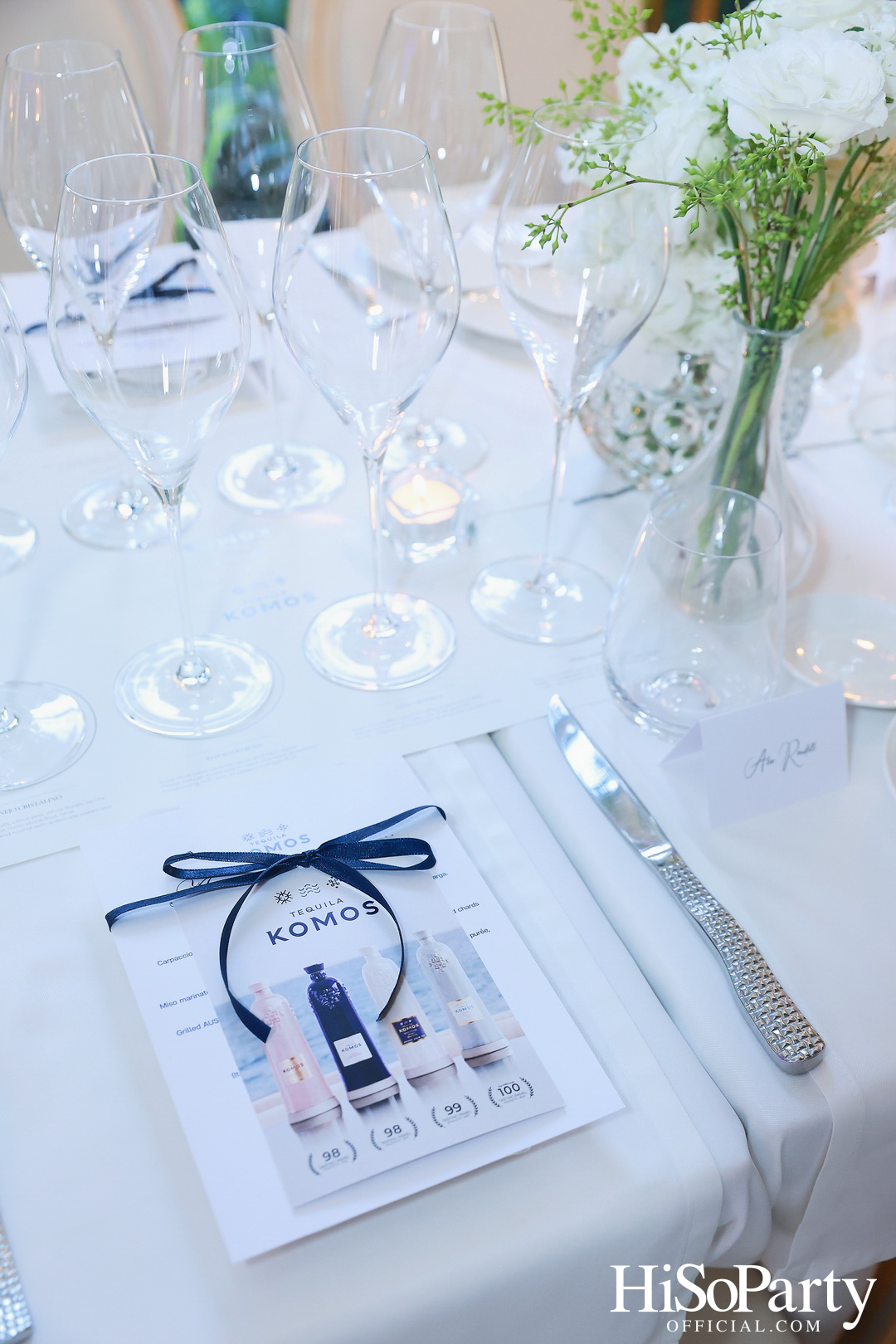 Tequila KOMOS เปิดตัวอย่างเป็นทางการในประเทศไทย พร้อมต้อนรับผู้ร่วมก่อตั้งแบรนด์ Richard Betts