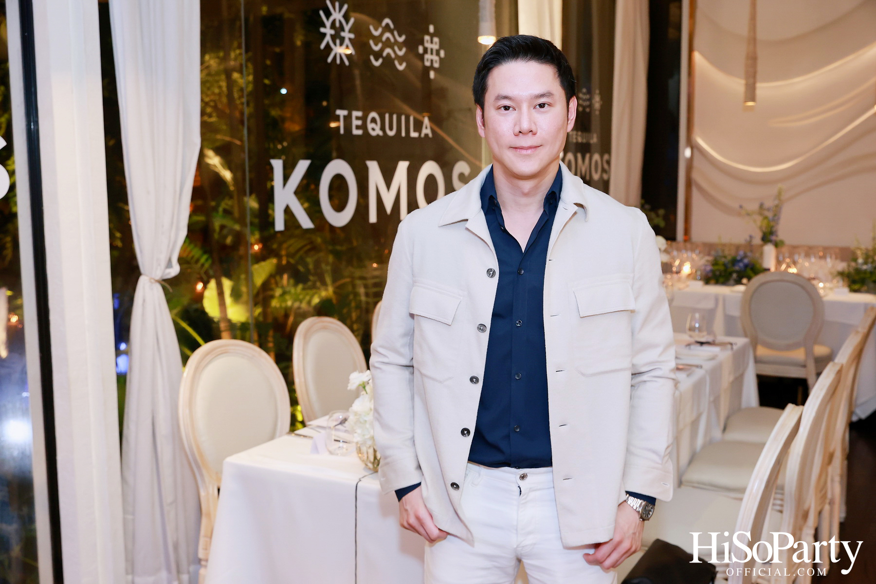Tequila KOMOS เปิดตัวอย่างเป็นทางการในประเทศไทย พร้อมต้อนรับผู้ร่วมก่อตั้งแบรนด์ Richard Betts