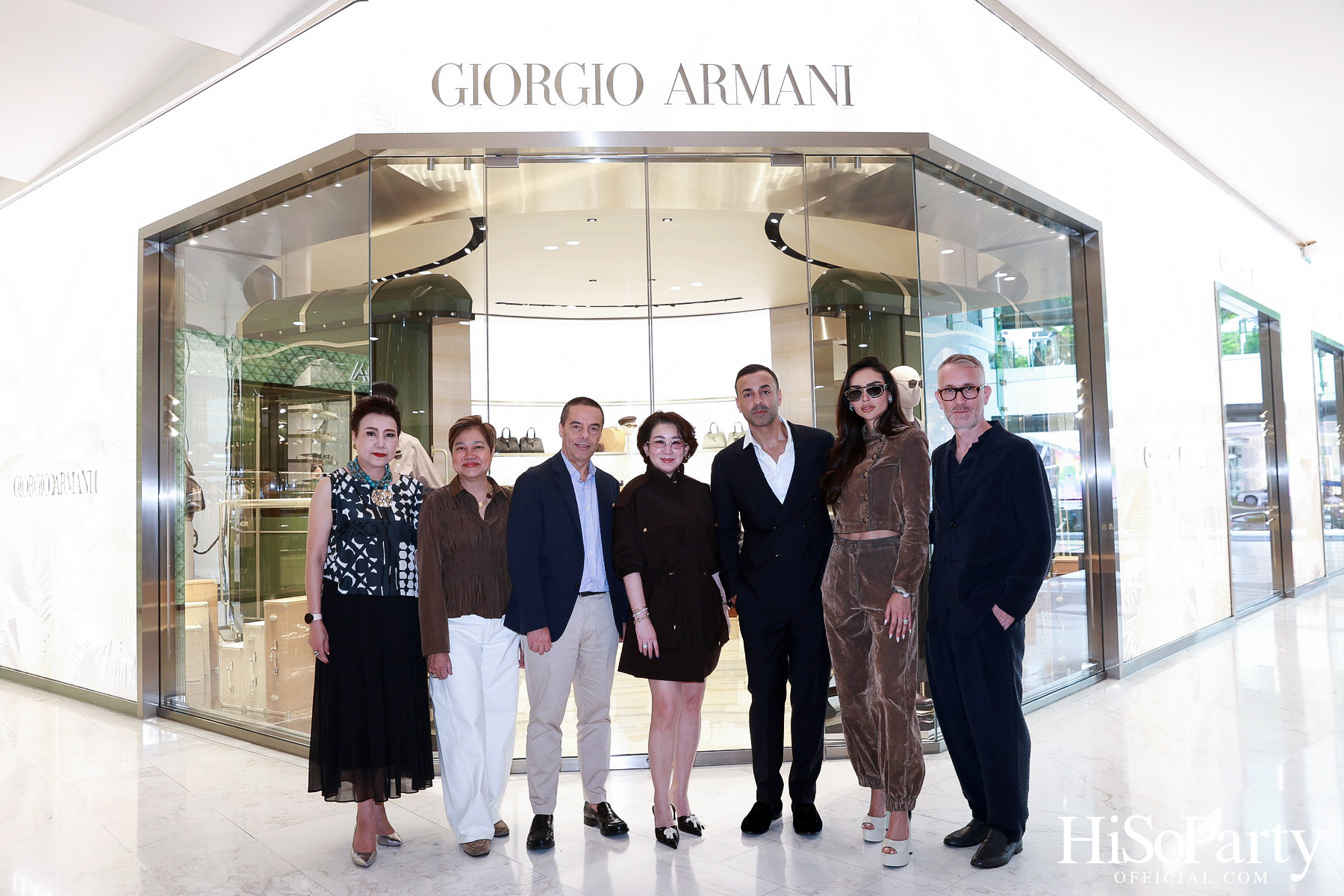 Giorgio Armani เปิดตัวบูติกใหม่ ณ ศูนย์การค้าเอ็มโพเรียม ใจกลางกรุงเทพฯ