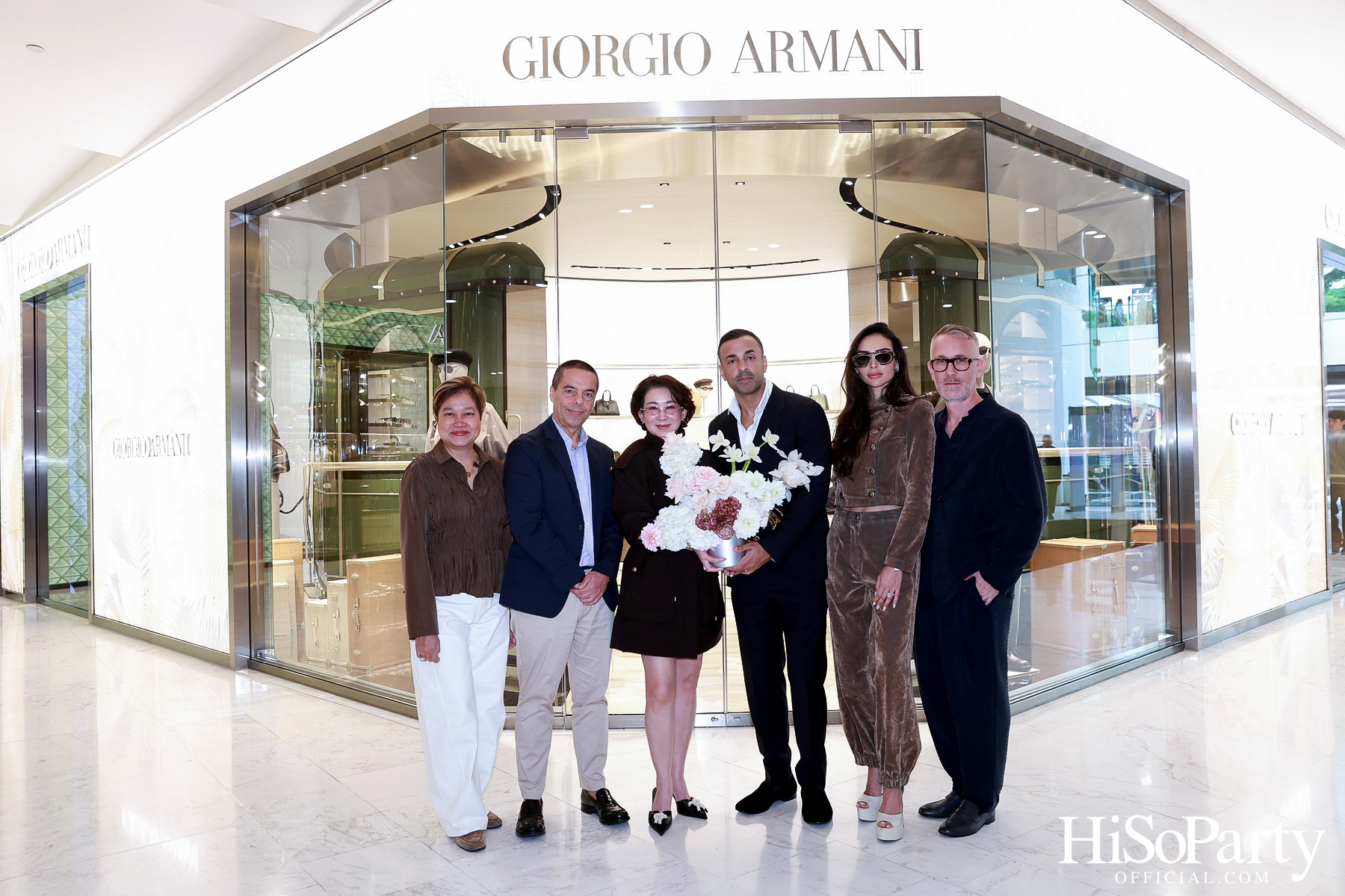 Giorgio Armani เปิดตัวบูติกใหม่ ณ ศูนย์การค้าเอ็มโพเรียม ใจกลางกรุงเทพฯ