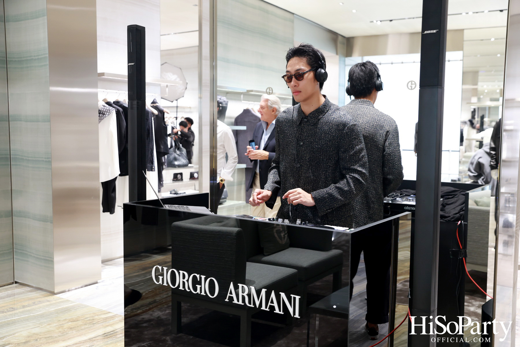 Giorgio Armani เปิดตัวบูติกใหม่ ณ ศูนย์การค้าเอ็มโพเรียม ใจกลางกรุงเทพฯ