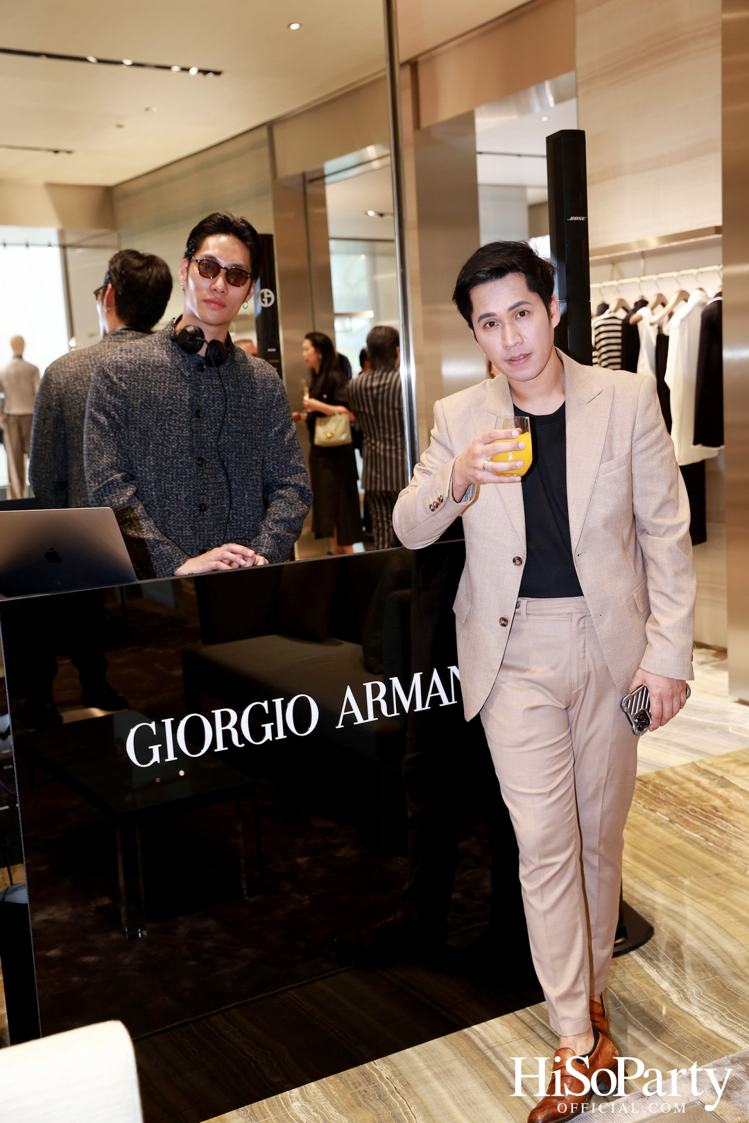 Giorgio Armani เปิดตัวบูติกใหม่ ณ ศูนย์การค้าเอ็มโพเรียม ใจกลางกรุงเทพฯ