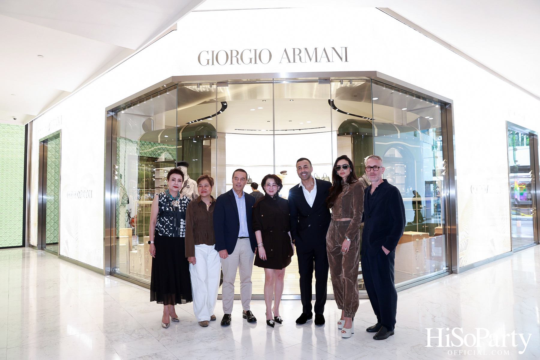 Giorgio Armani เปิดตัวบูติกใหม่ ณ ศูนย์การค้าเอ็มโพเรียม ใจกลางกรุงเทพฯ