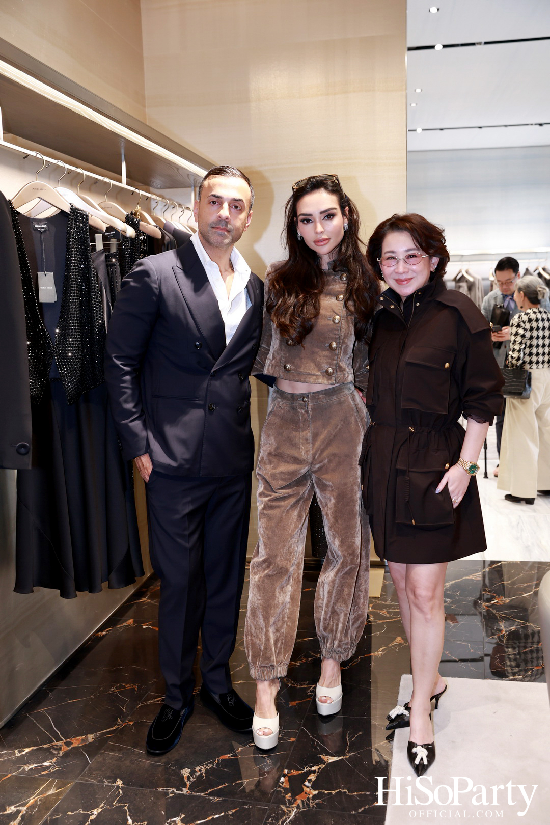 Giorgio Armani เปิดตัวบูติกใหม่ ณ ศูนย์การค้าเอ็มโพเรียม ใจกลางกรุงเทพฯ