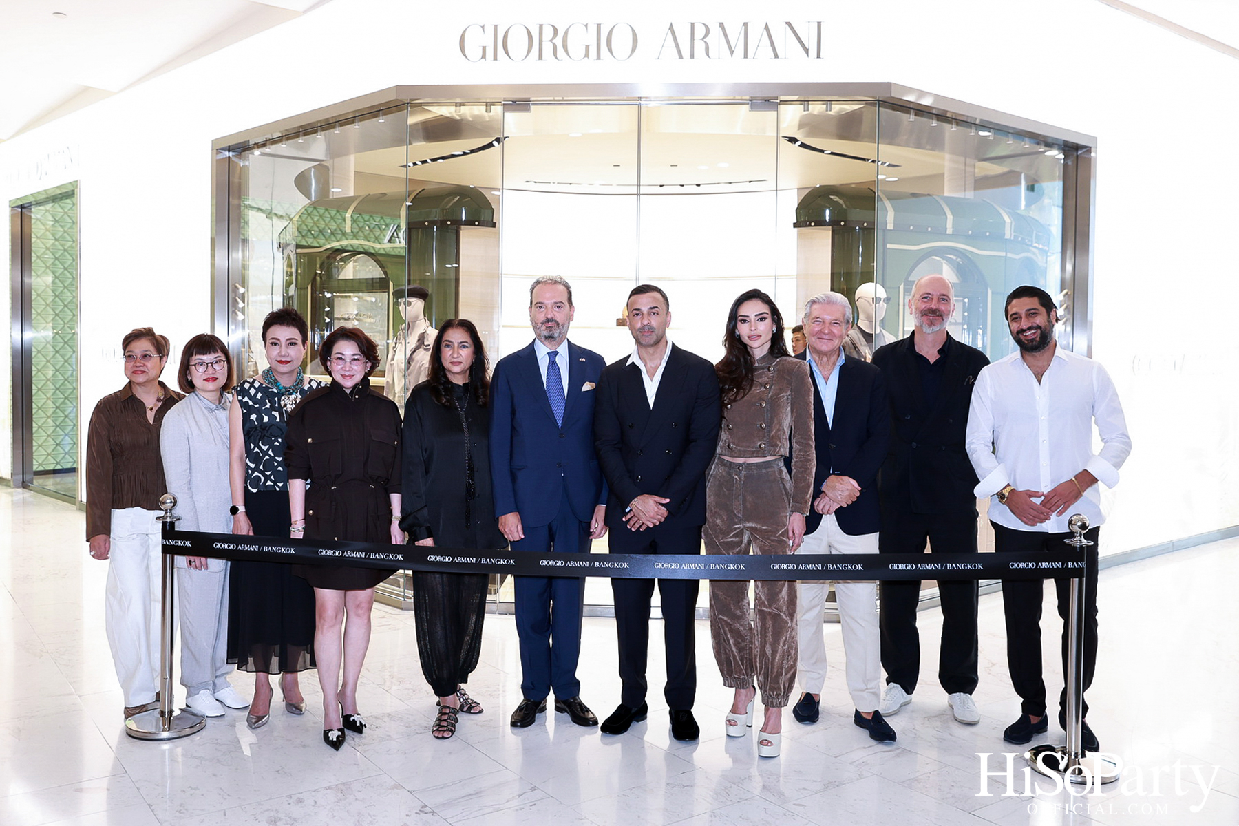 Giorgio Armani เปิดตัวบูติกใหม่ ณ ศูนย์การค้าเอ็มโพเรียม ใจกลางกรุงเทพฯ