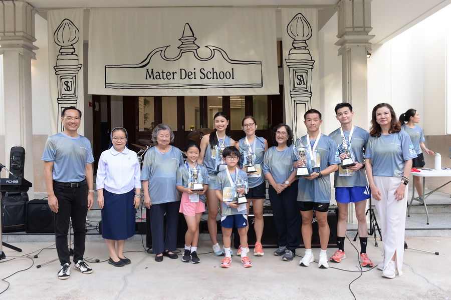 ชาวมาแตร์เดอีฯ รวมพลัง ‘วิ่งเพื่อครู’ ในงานการกุศล MD RUN SPIRIT OF SERVIAM 2025