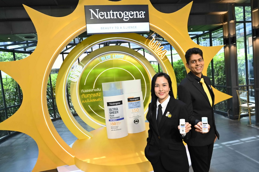 Neutrogena เปิดตัว ‘กันแดดสายลับ’ Ultra Sheer Fluid Sunscreen พร้อมพรีเซนเตอร์ใหม่ เจี๊ยบ–ลลนา ในคอนเซปต์ Smart Beauty