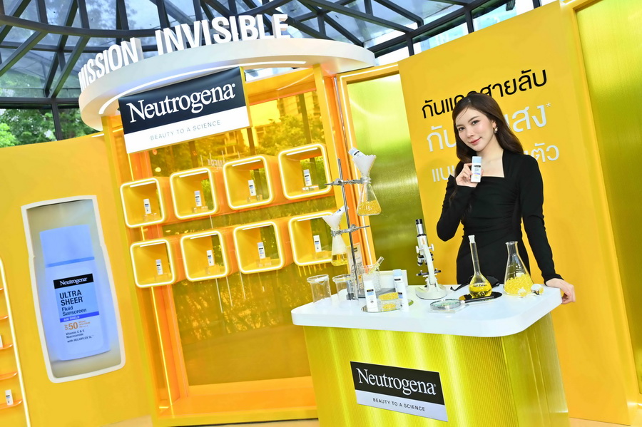 Neutrogena เปิดตัว ‘กันแดดสายลับ’ Ultra Sheer Fluid Sunscreen พร้อมพรีเซนเตอร์ใหม่ เจี๊ยบ–ลลนา ในคอนเซปต์ Smart Beauty